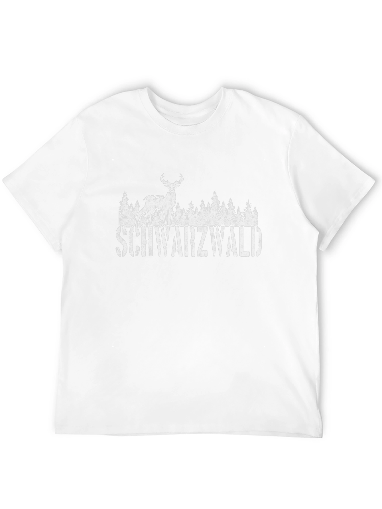 Schwarzwald Deer Graphic Tee - Black Forest T-Shirt