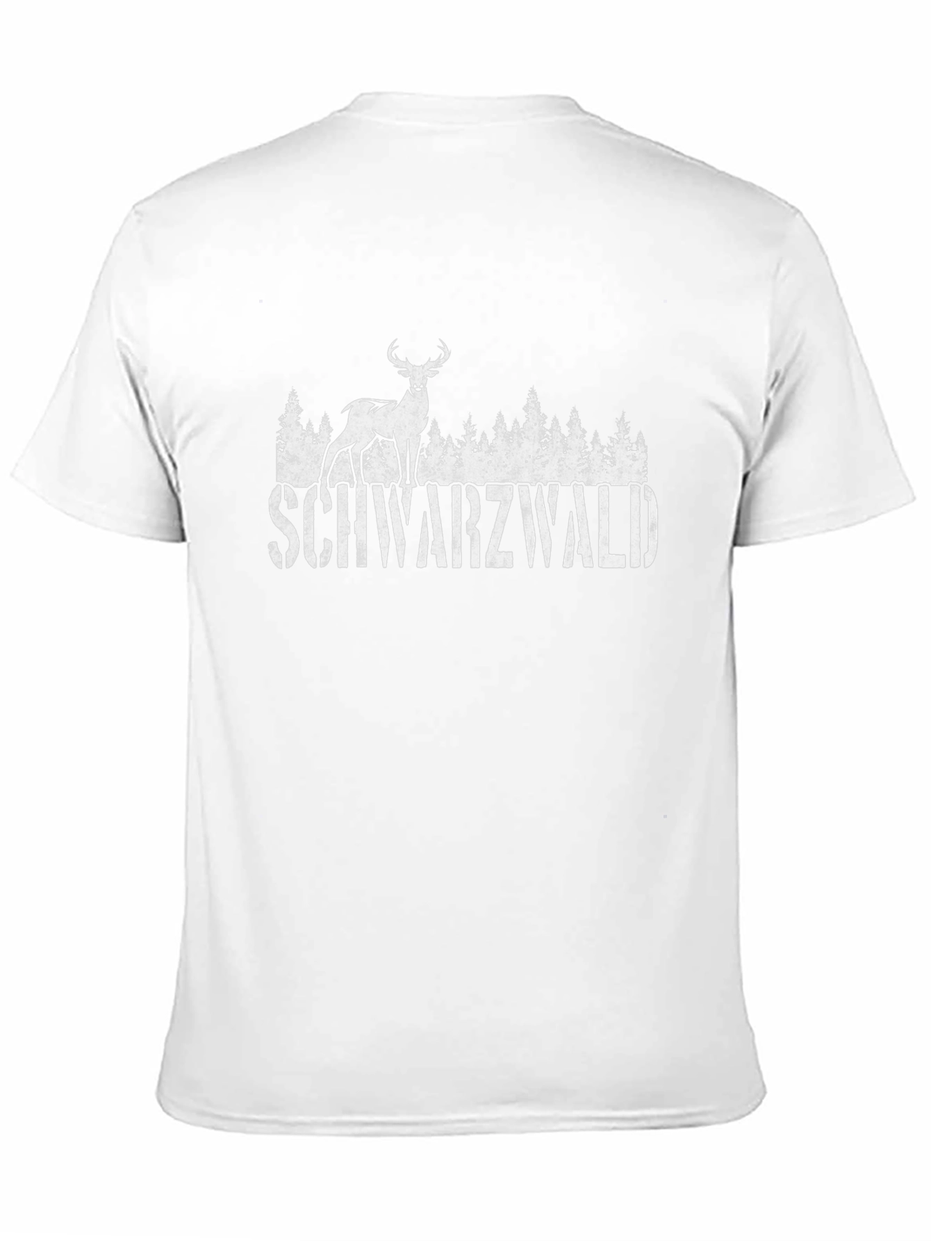 Schwarzwald Deer Graphic Tee - Black Forest T-Shirt