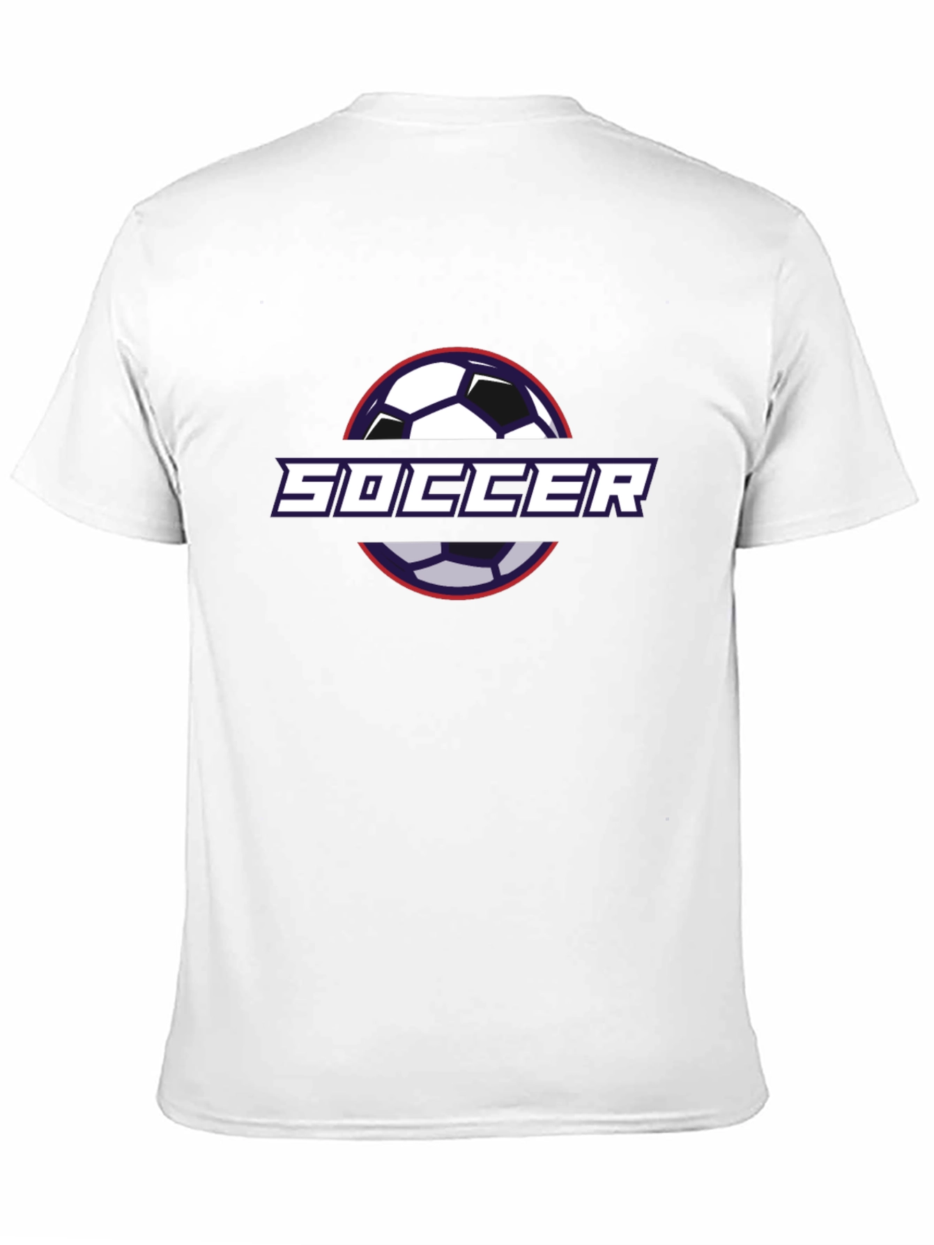 Soccer Graphic Black T-Shirt