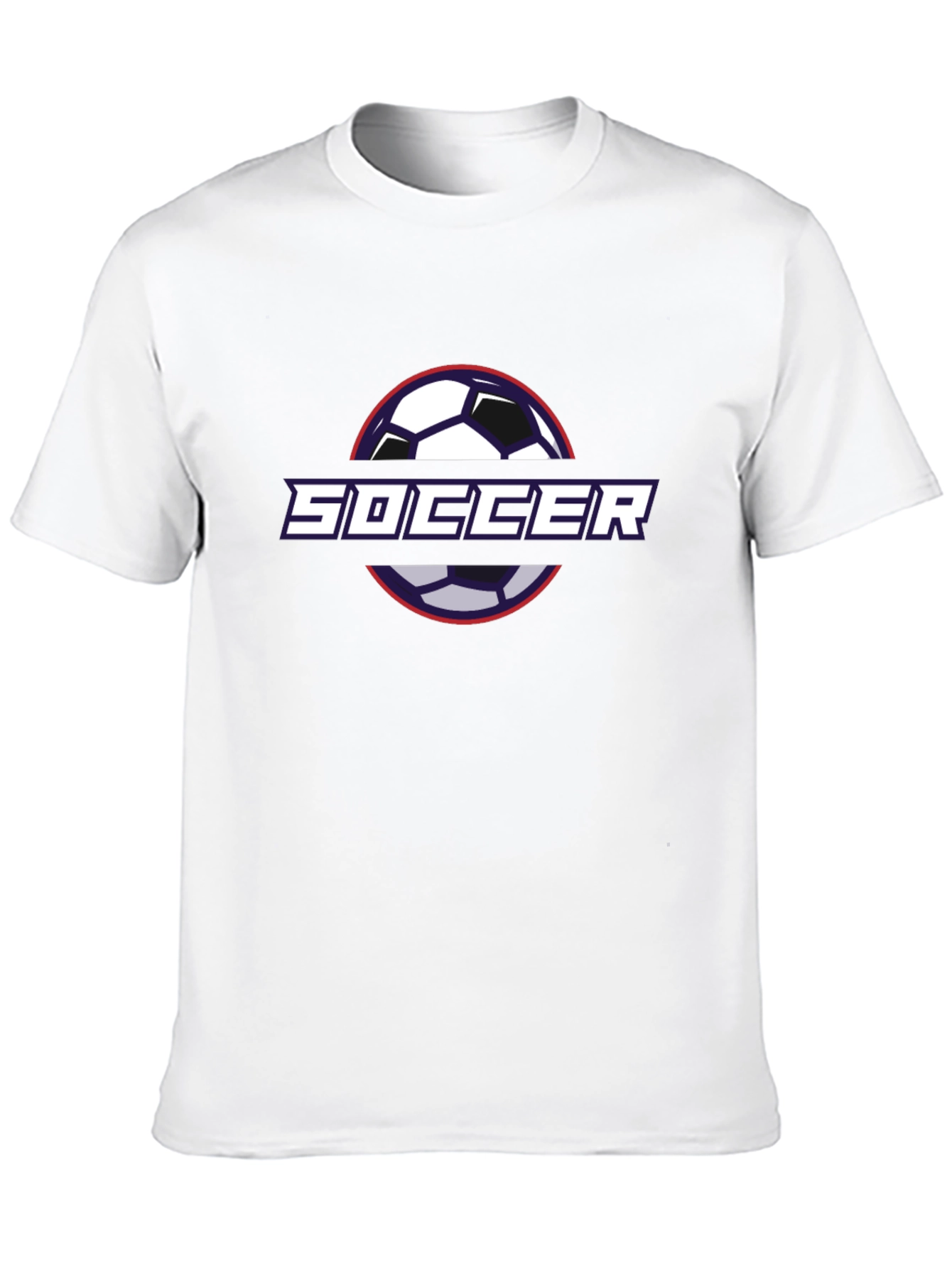 Soccer Graphic Black T-Shirt