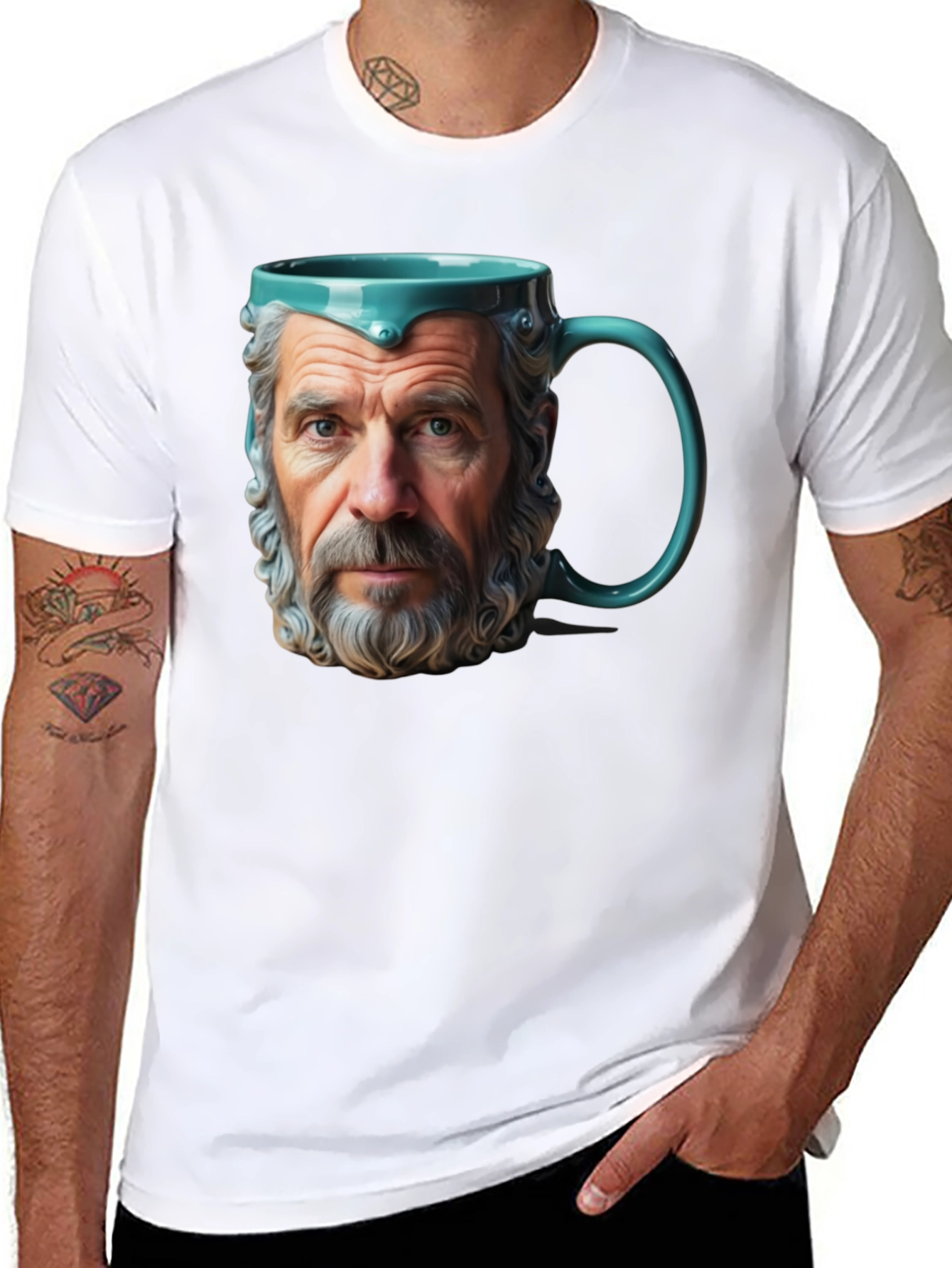 Novelty Man Mug T-Shirt