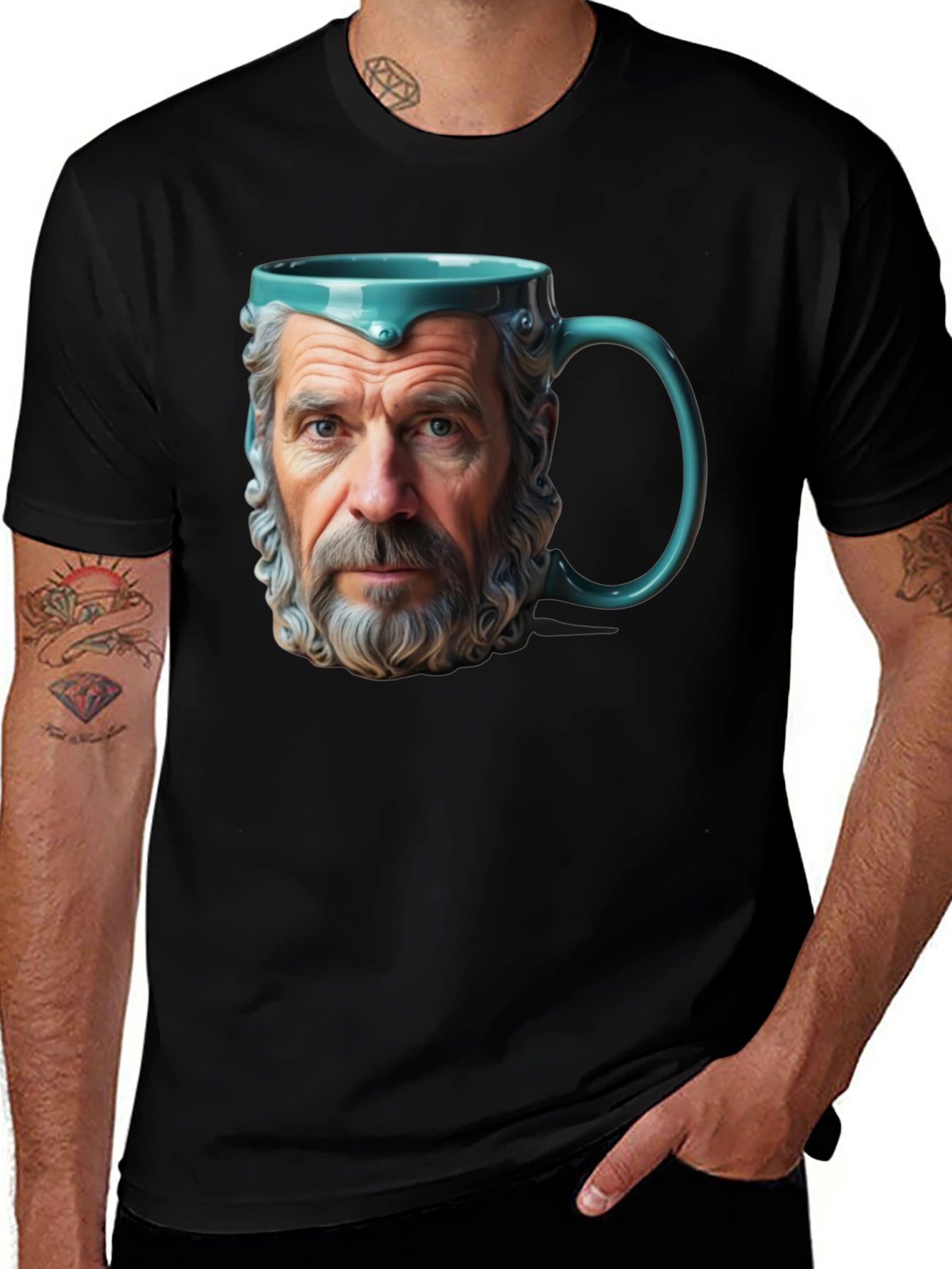 Novelty Man Mug T-Shirt