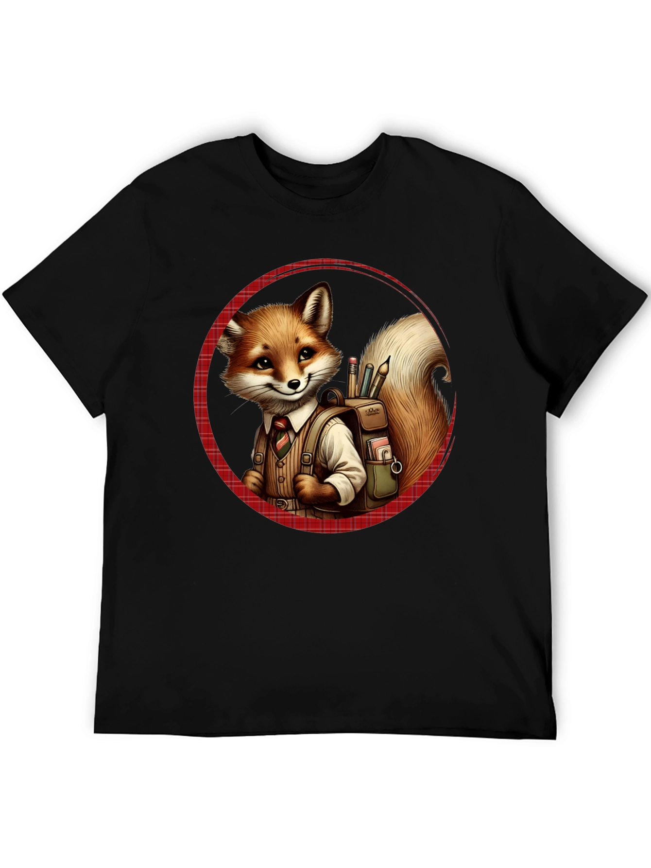 Fox Schoolboy T-Shirt - Back to School Style