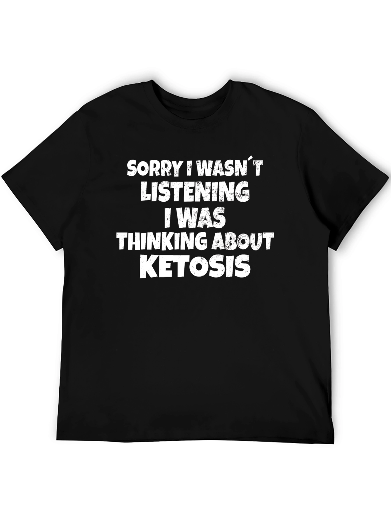 Ketosis Thinking T-Shirt - Funny Diet Tee