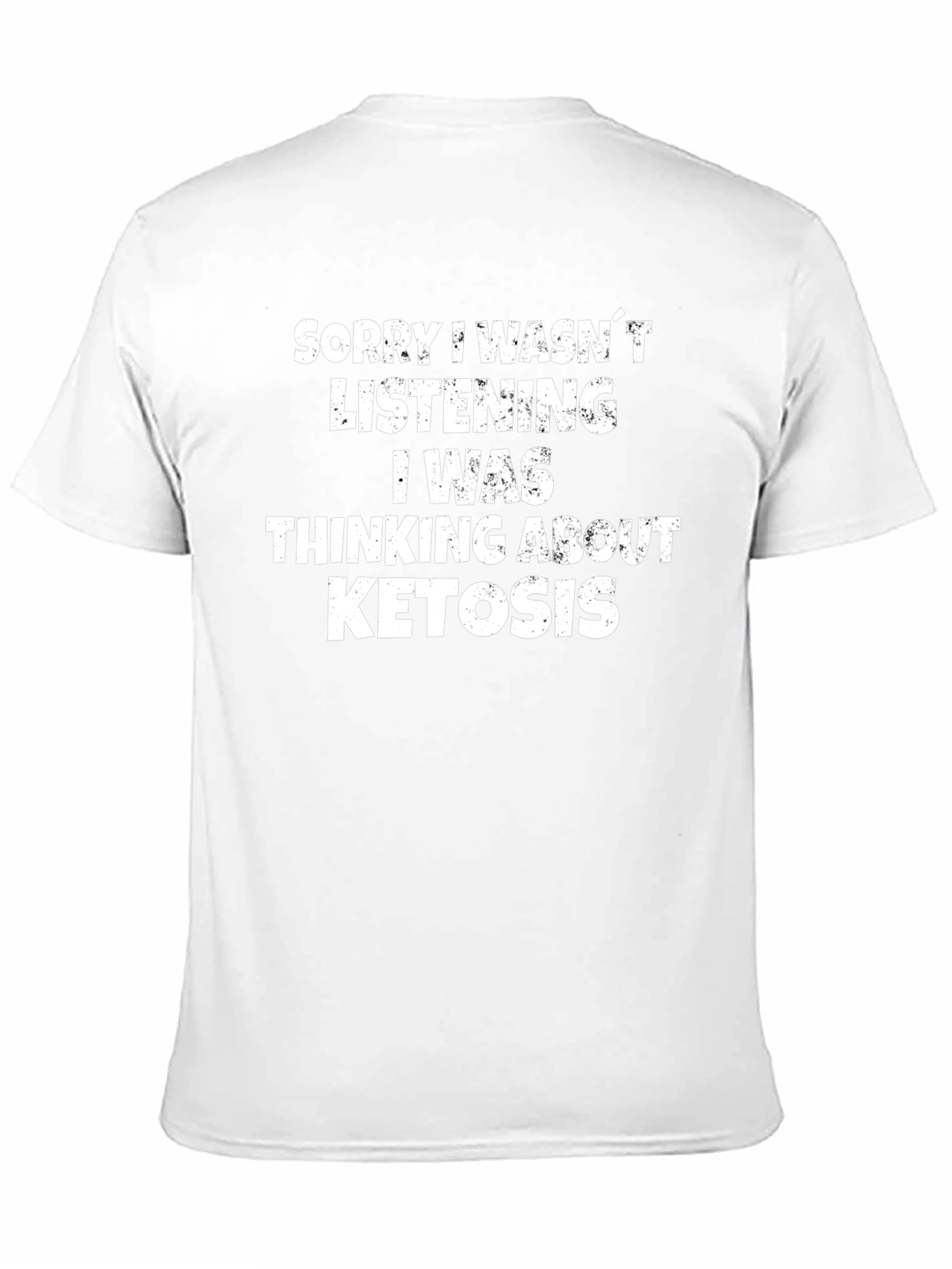 Ketosis Thinking T-Shirt - Funny Diet Tee