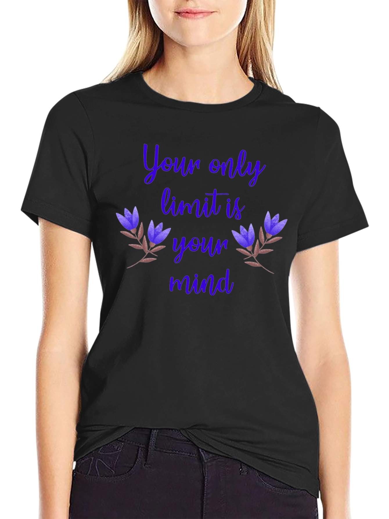 Motivational Graphic T-Shirt - Your Only Limit