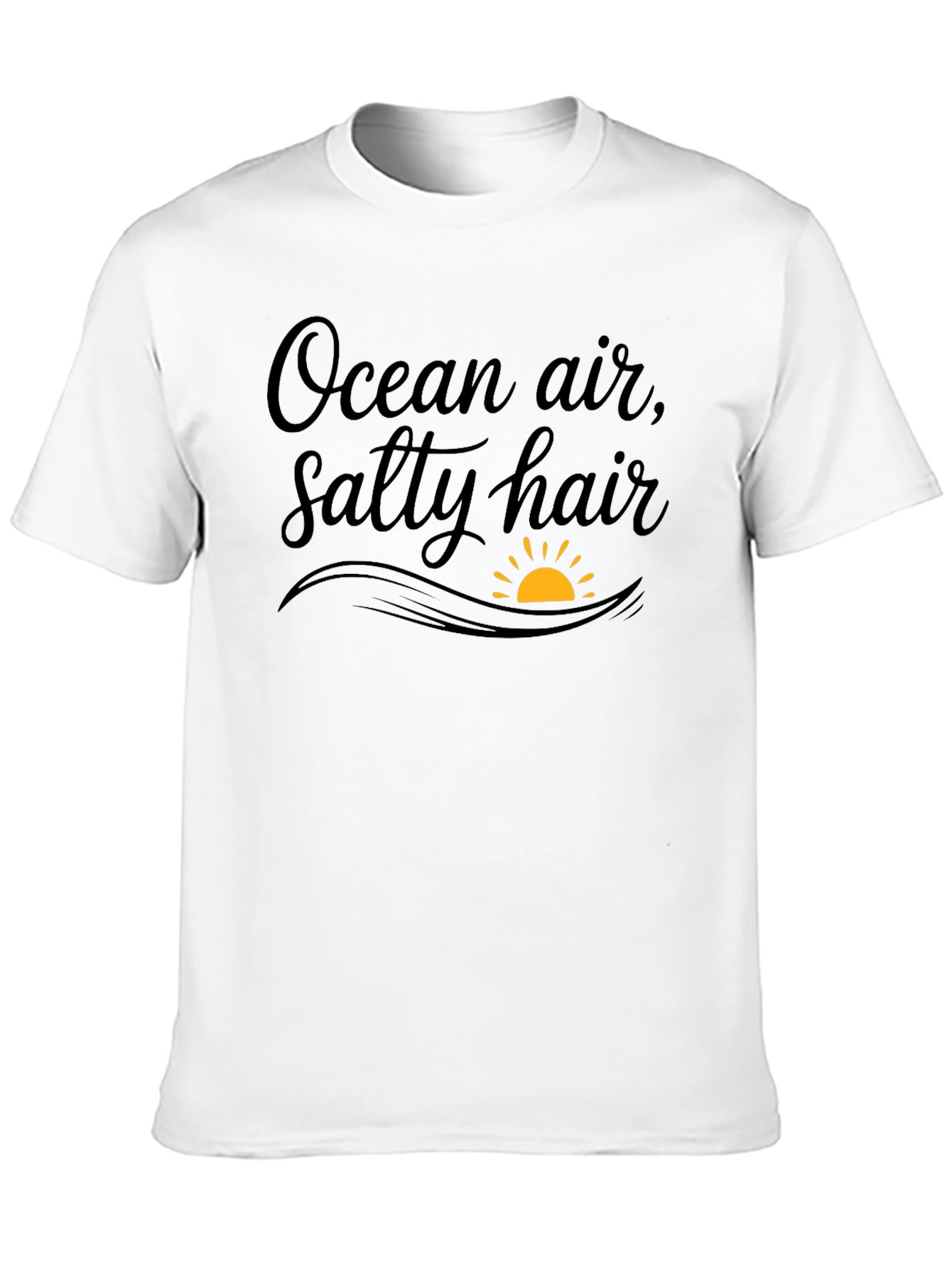 Ocean Air Salty Hair Graphic T-Shirt
