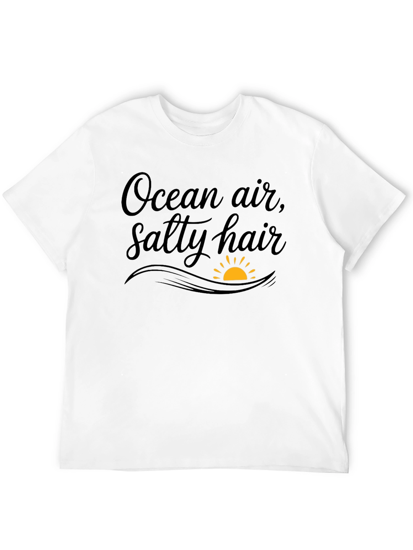 Ocean Air Salty Hair Graphic T-Shirt