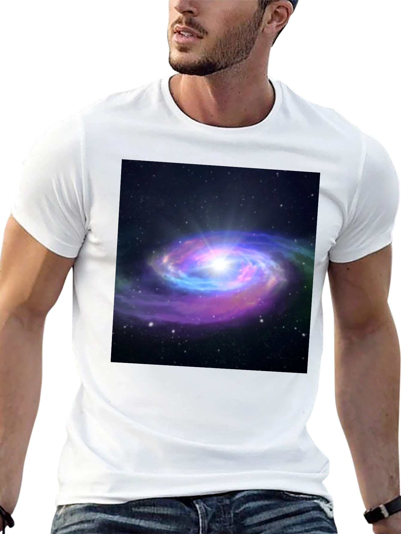 Galaxy T-Shirt - Cosmic Style Black Tee