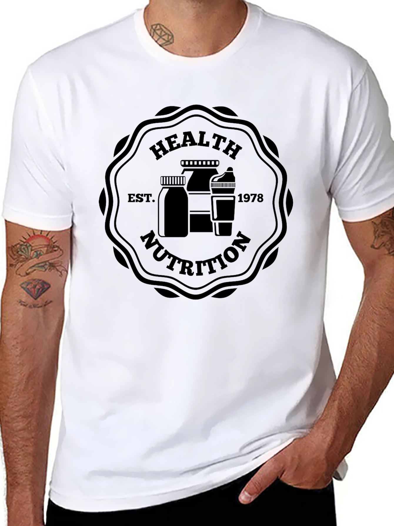 Health Nutrition 1978 T-Shirt Black