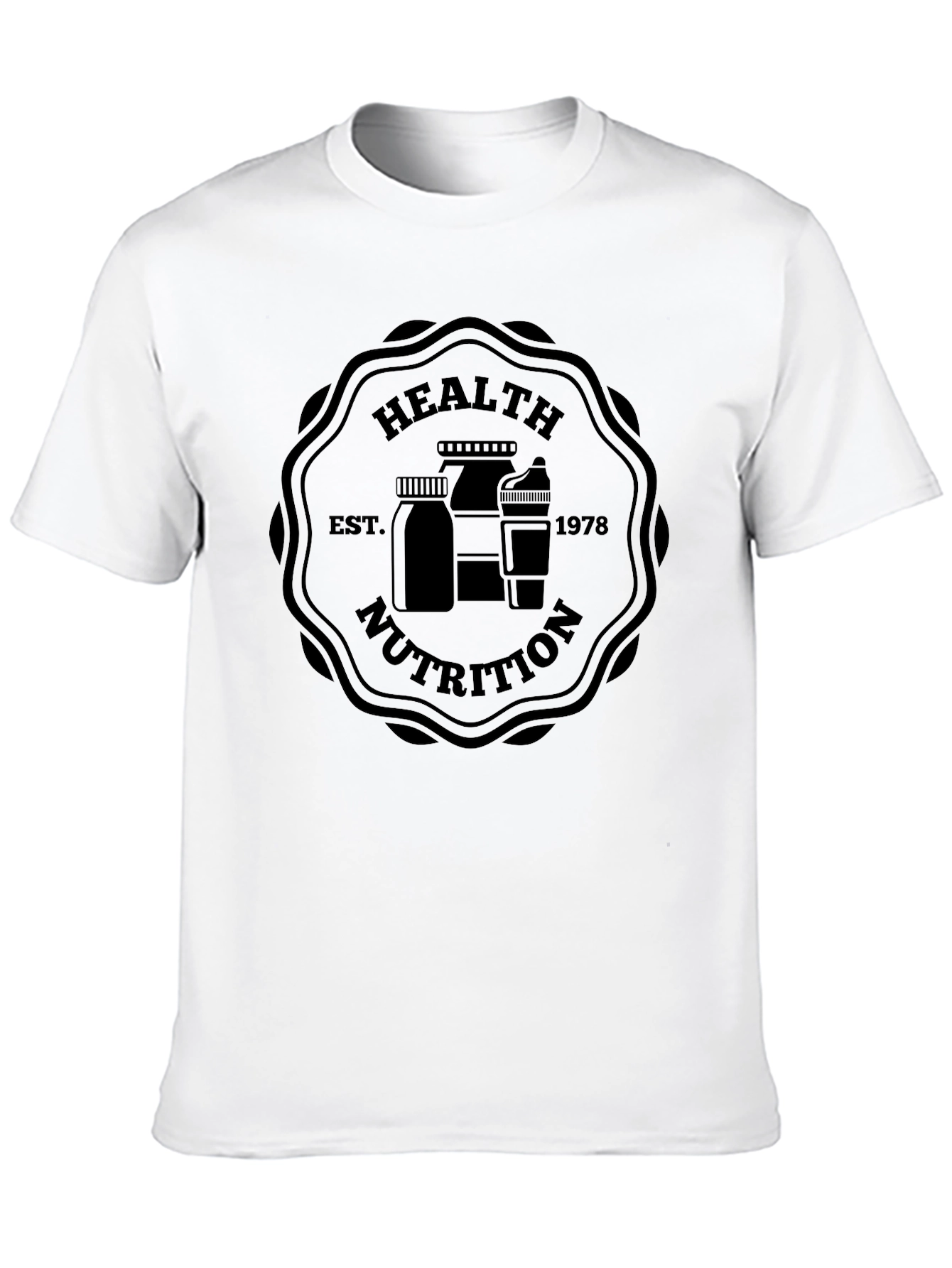 Health Nutrition 1978 T-Shirt Black