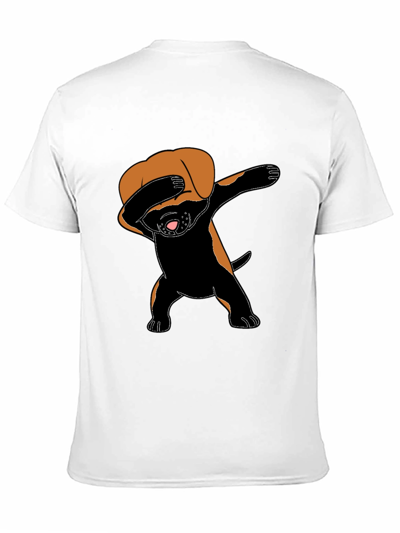 Dabbing Dog Graphic Tee - Trendy & Fun!