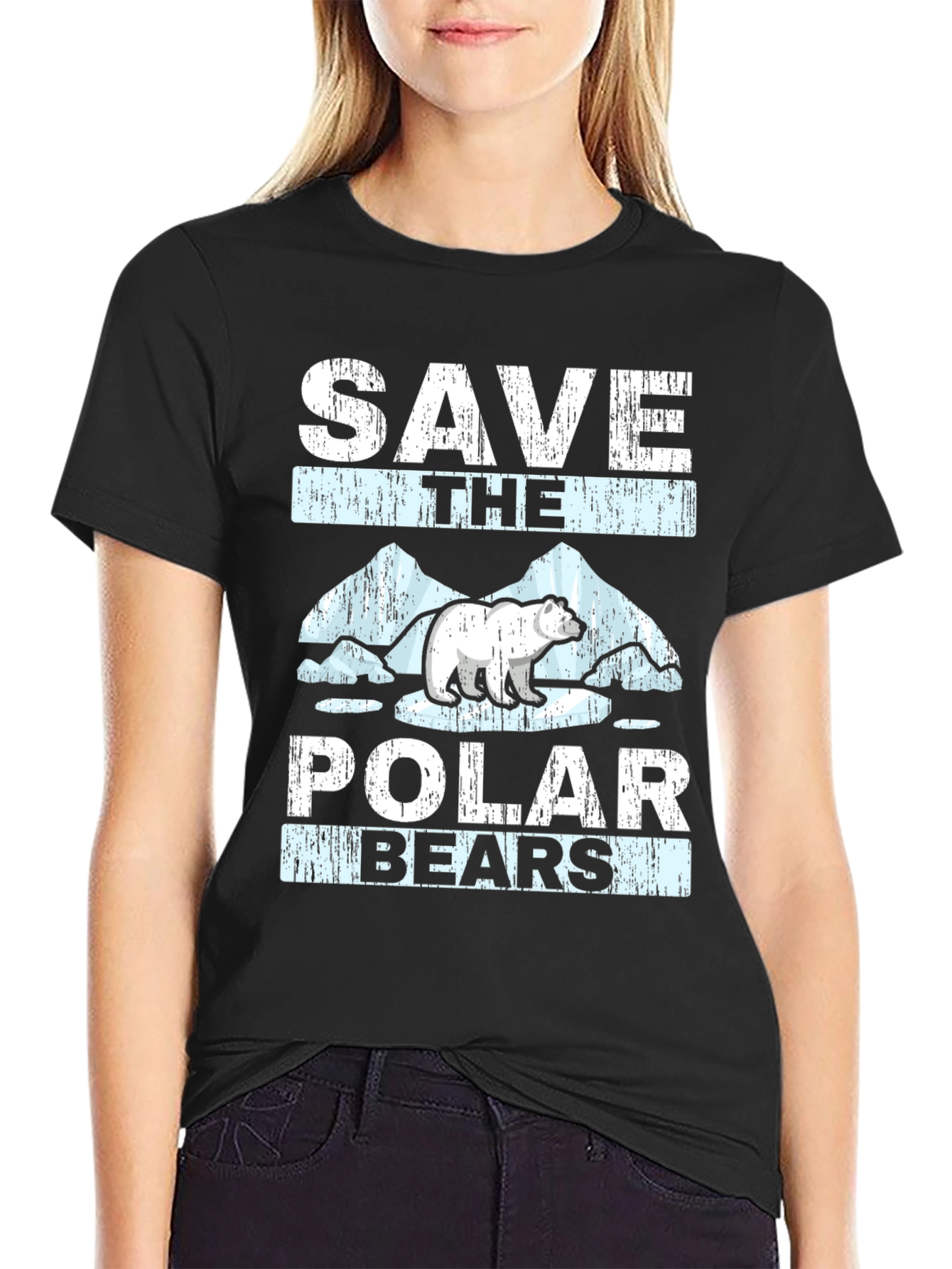 Save the Polar Bears Graphic Tee - Activist Apparel