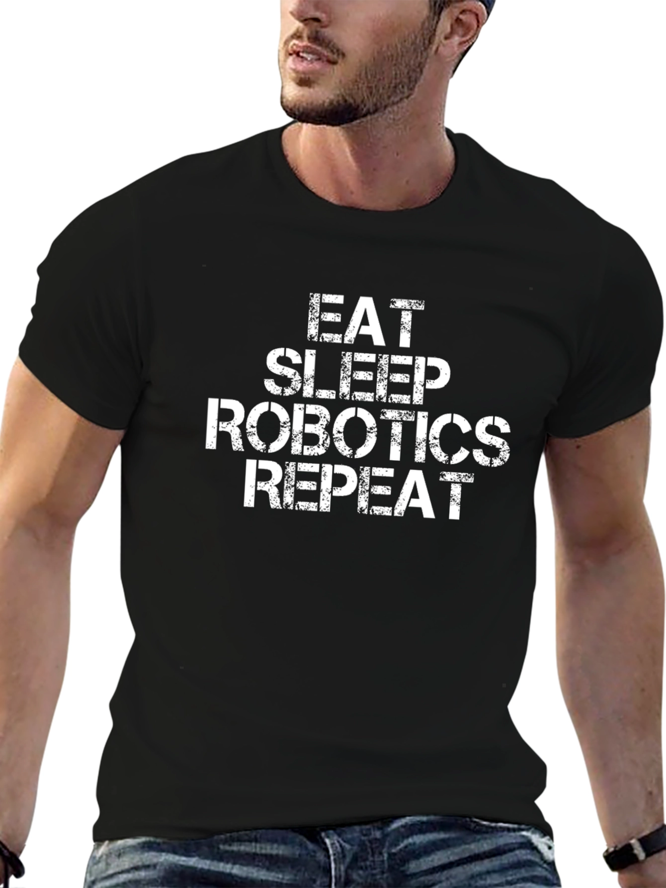 Eat Sleep Robotics Repeat T-Shirt