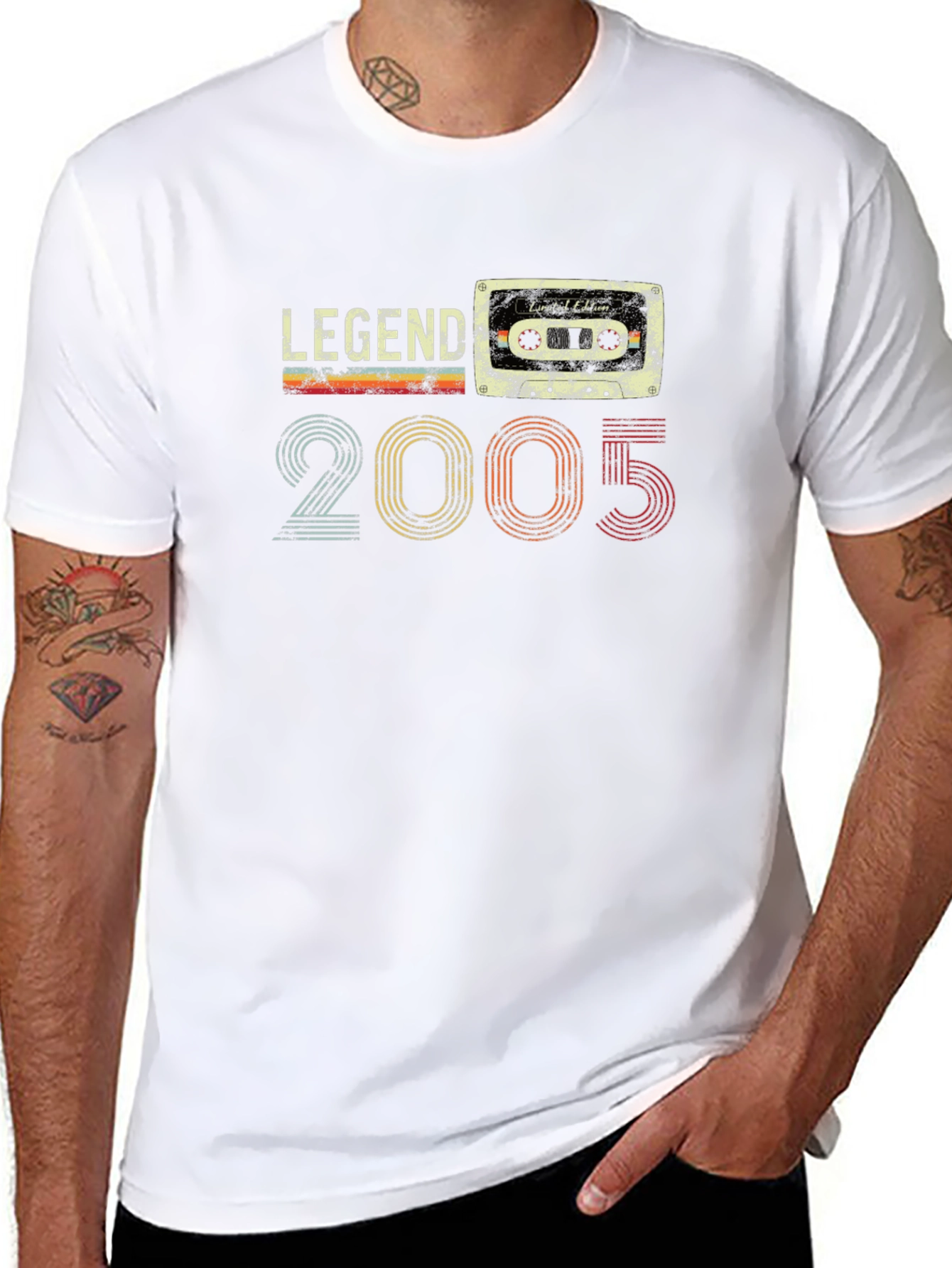 Legend 2005 Cassette Tape Graphic T-Shirt