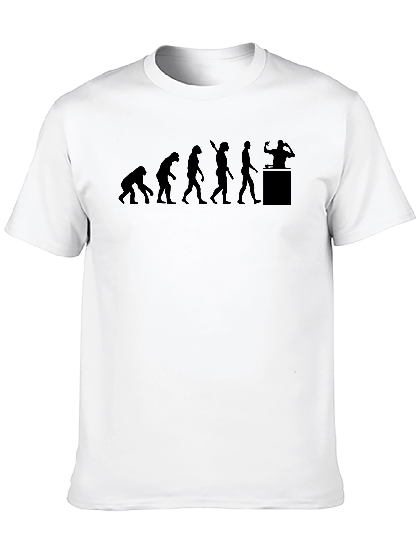 Evolution of DJ Black T-Shirt