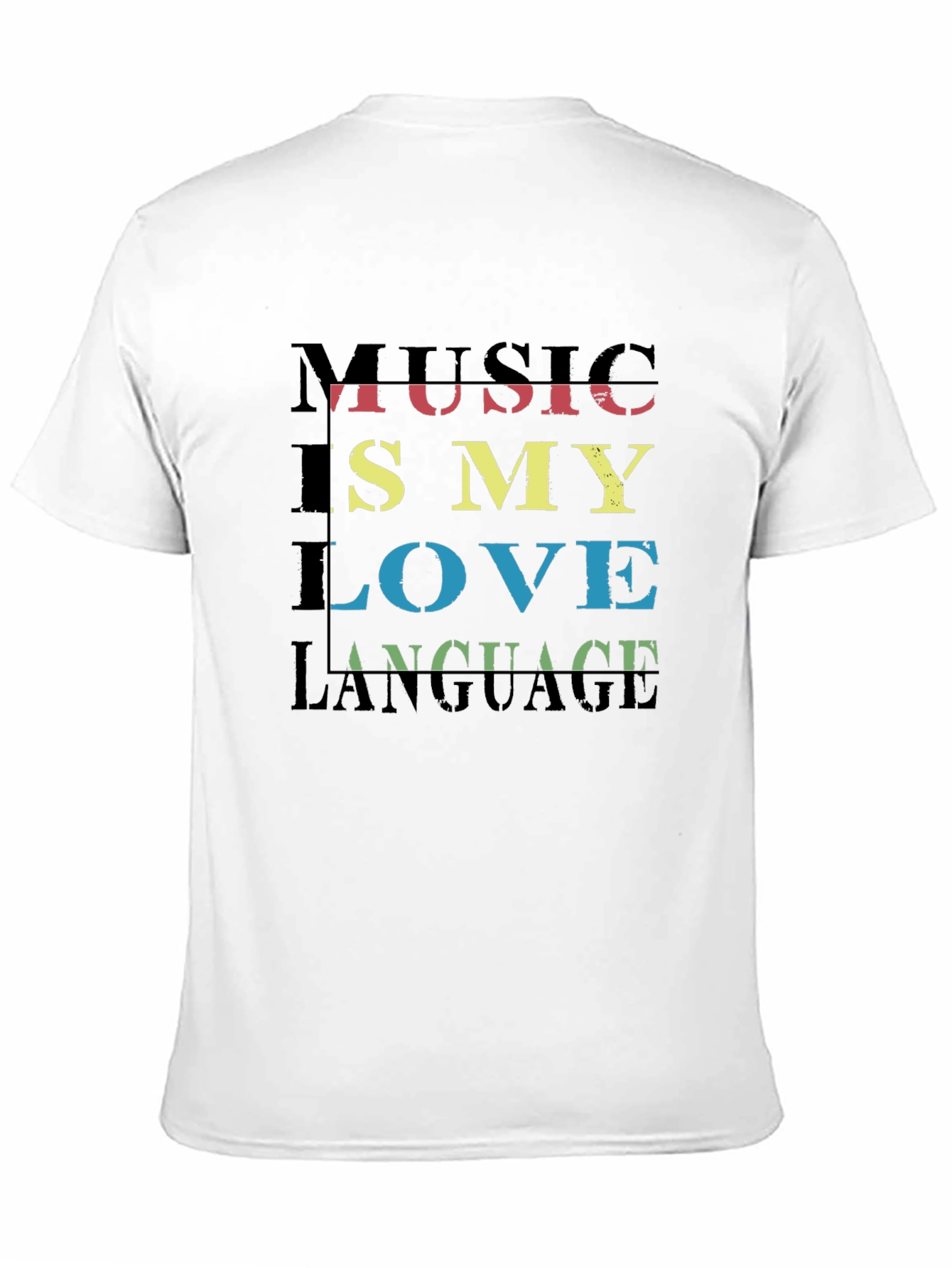Music Is My Love Language Graphic Tee