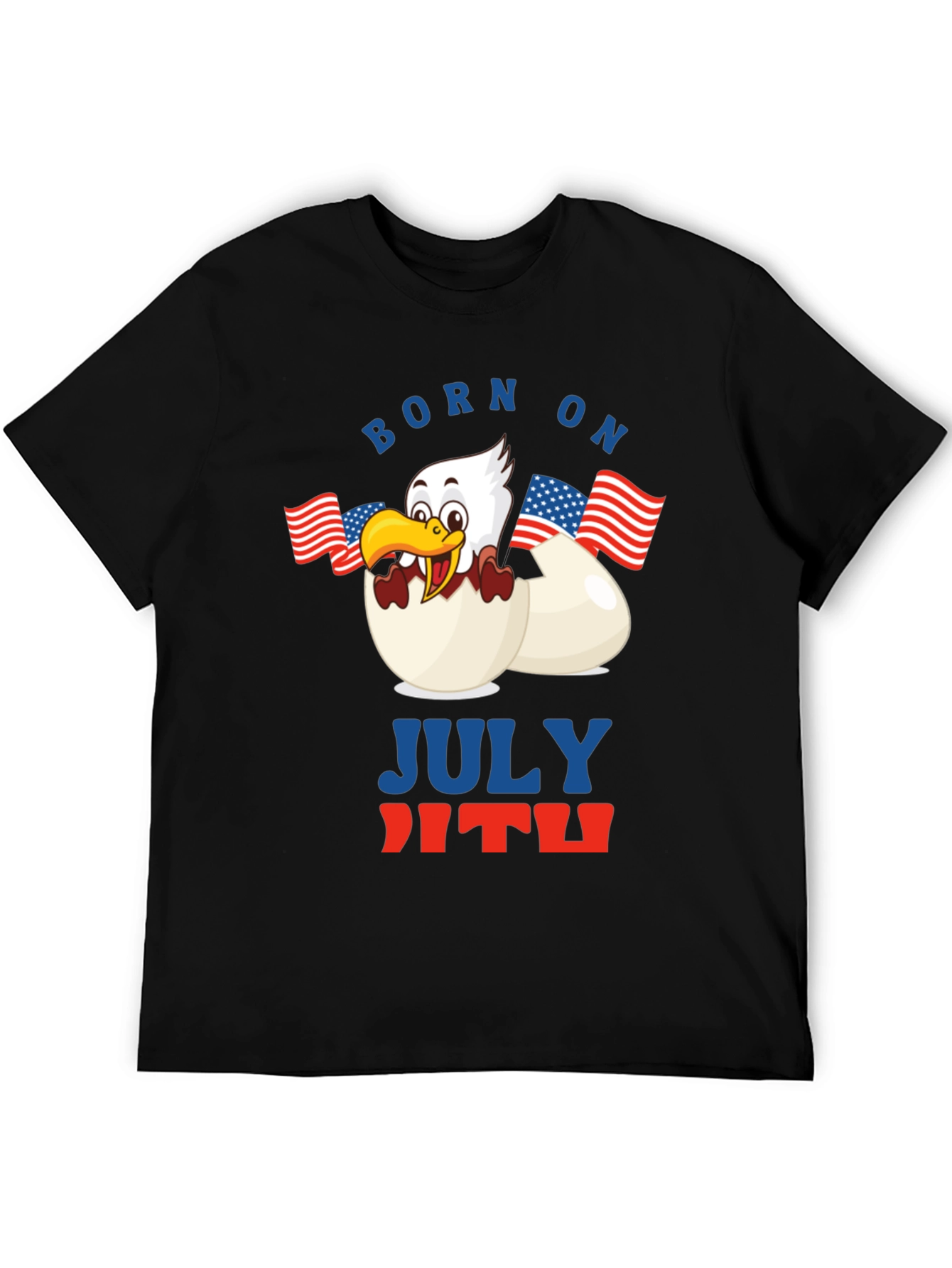 Born on July 4th T-Shirt