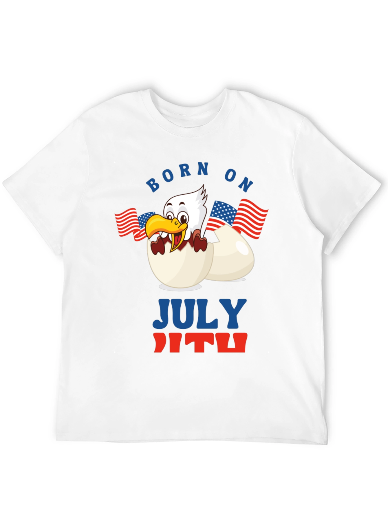 Born on July 4th T-Shirt