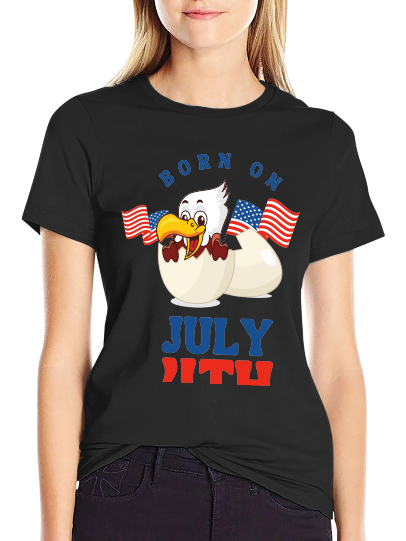 Born on July 4th T-Shirt