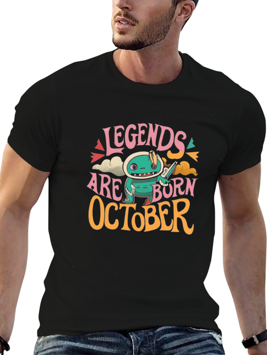 Legends Born October T-Shirt