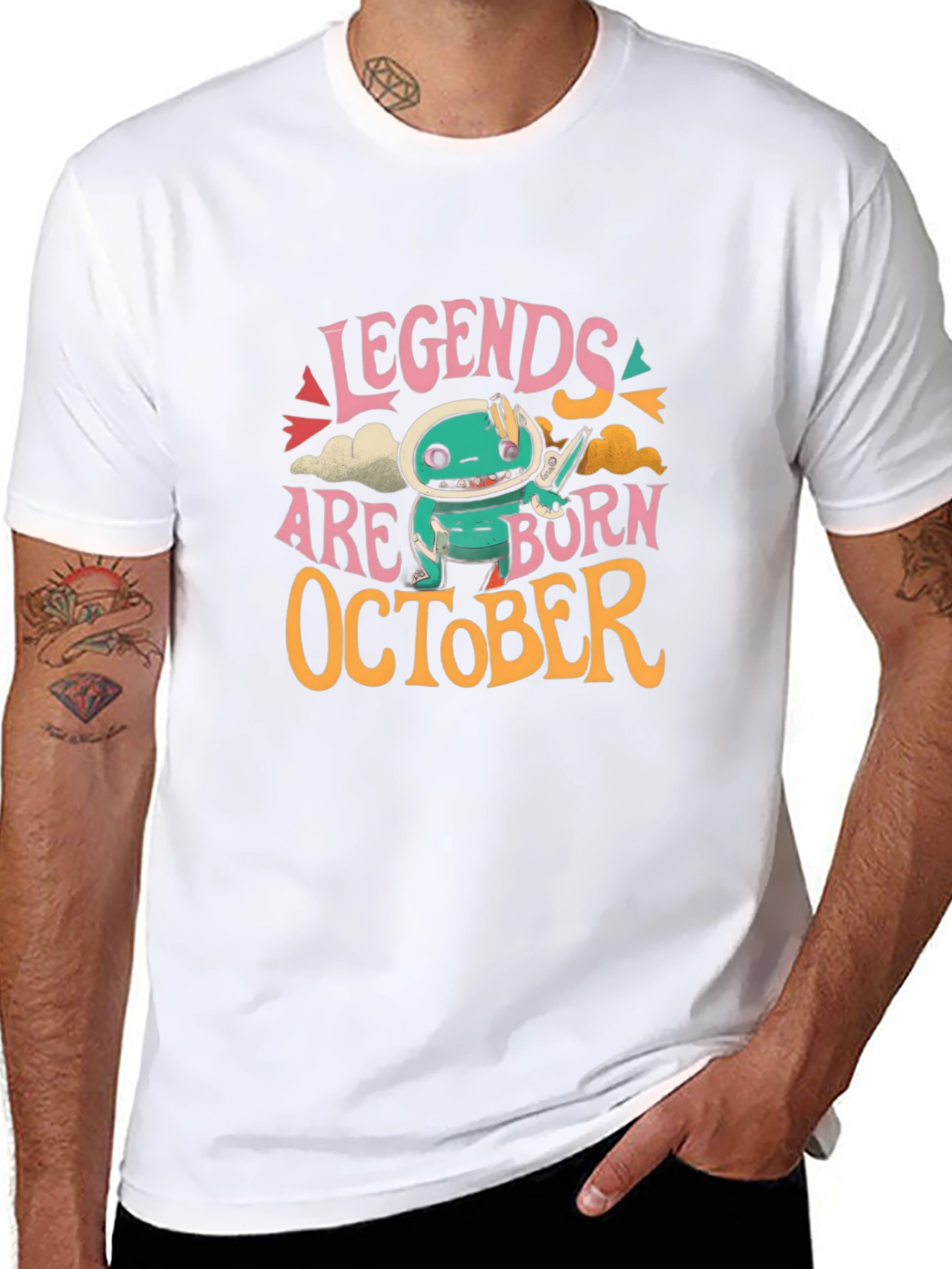 Legends Born October T-Shirt