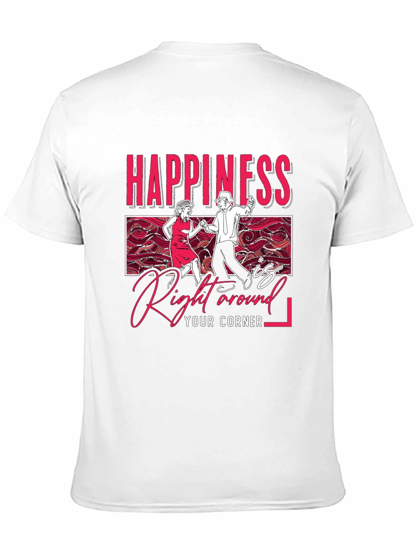 Happiness Around the Corner Graphic Tee