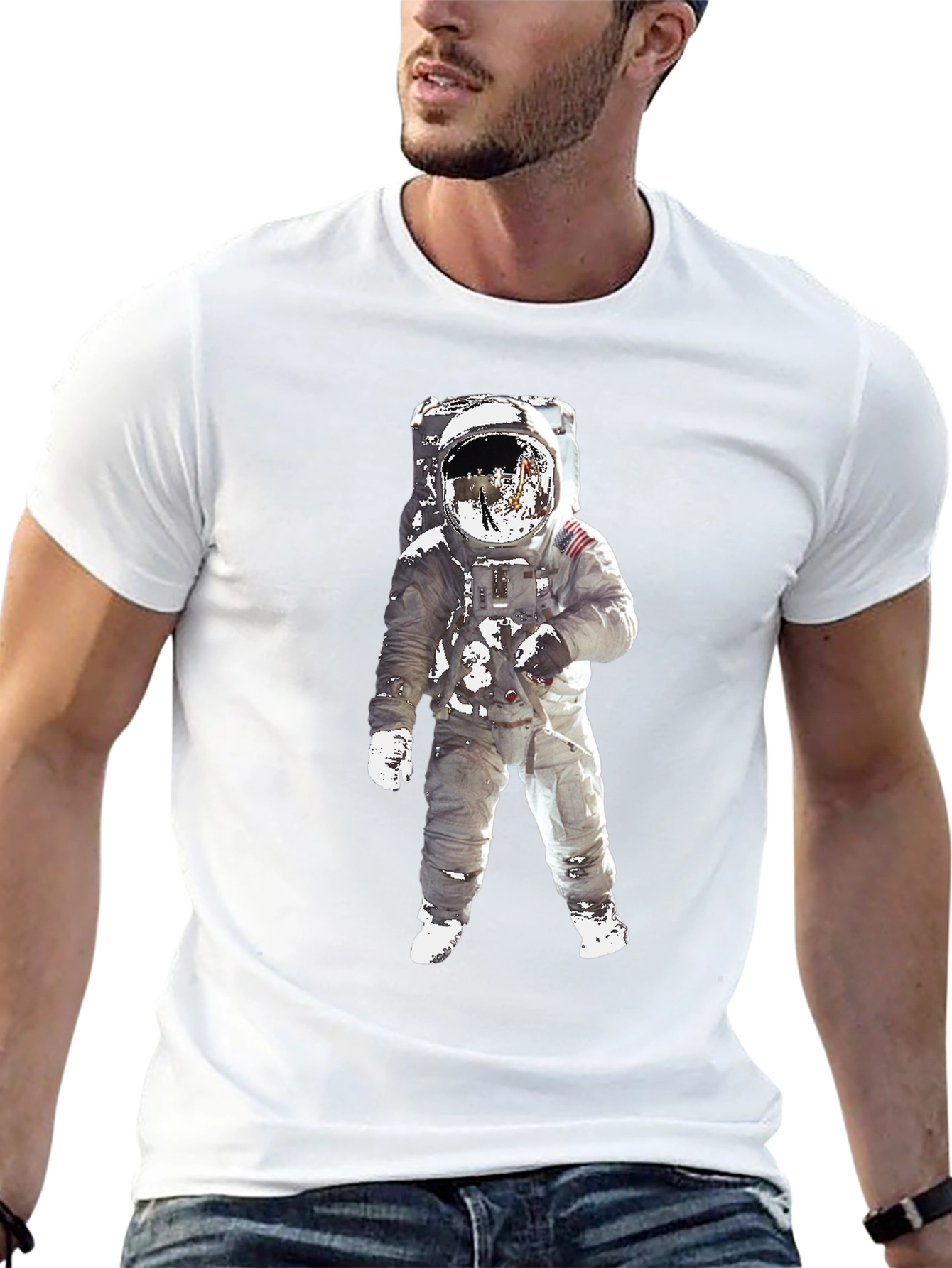 Astronaut Graphic Tee - Space Explorer T-Shirt