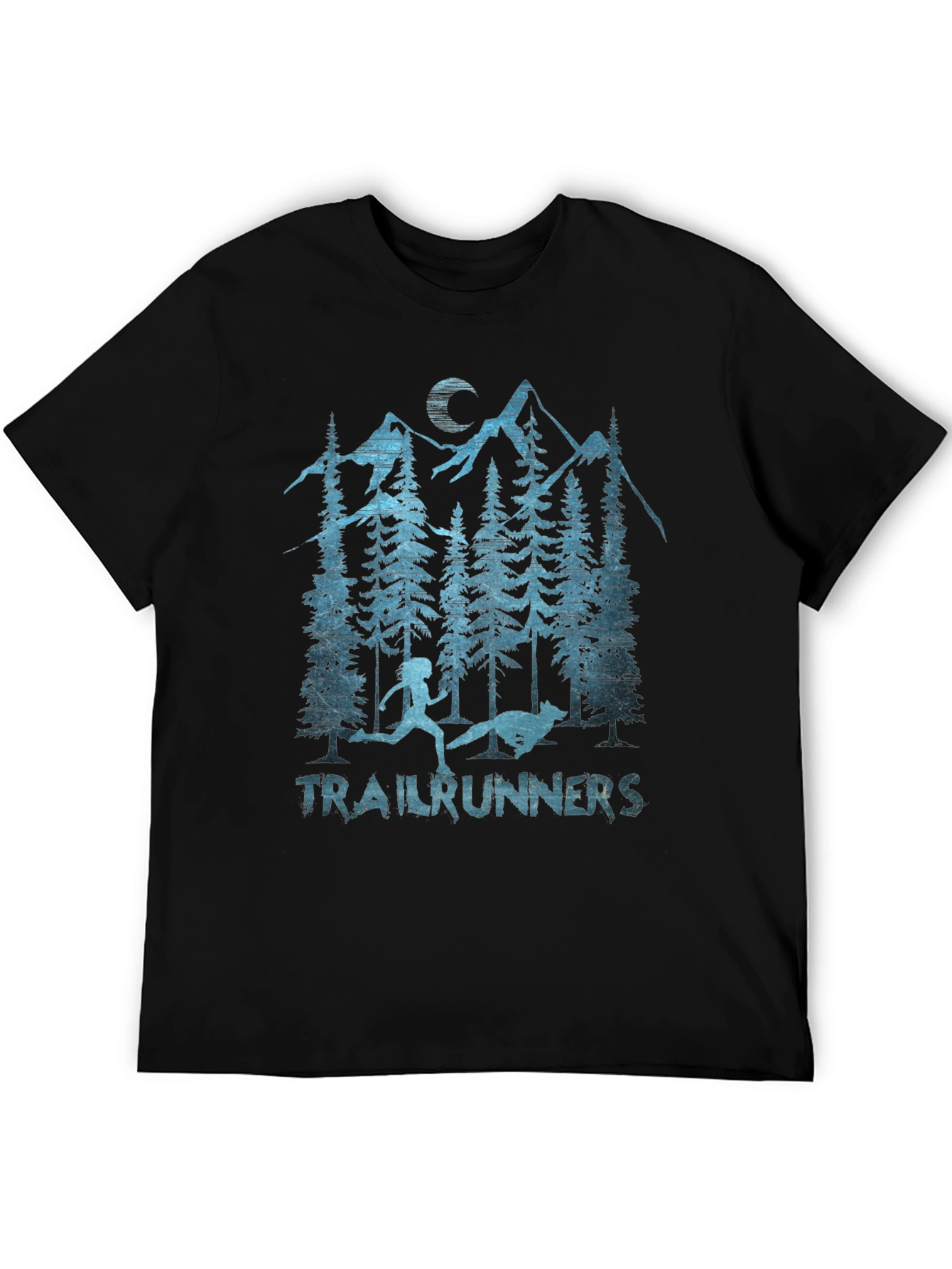 Trailrunners Graphic Tee - Mens Black T-Shirt