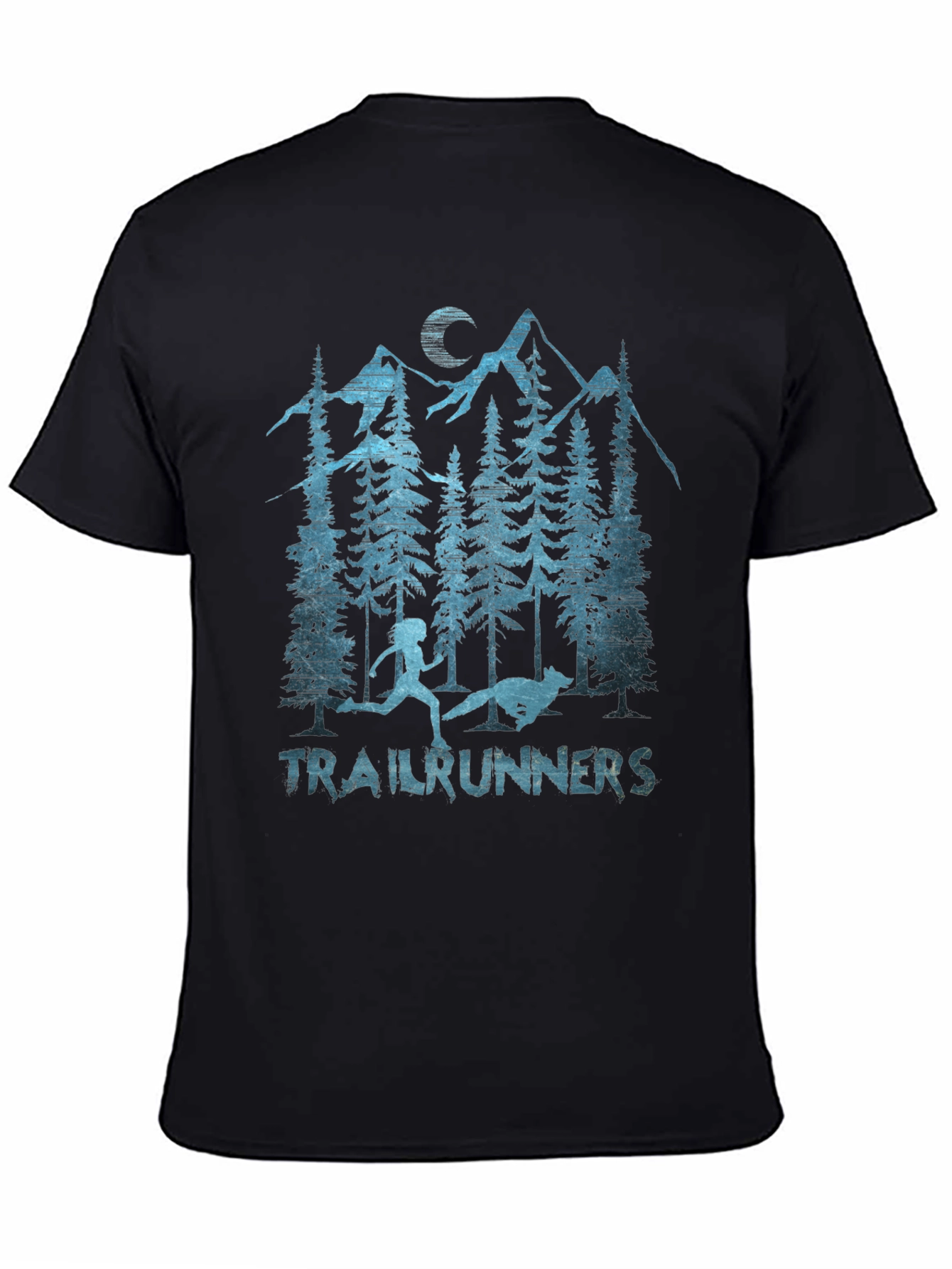Trailrunners Graphic Tee - Mens Black T-Shirt