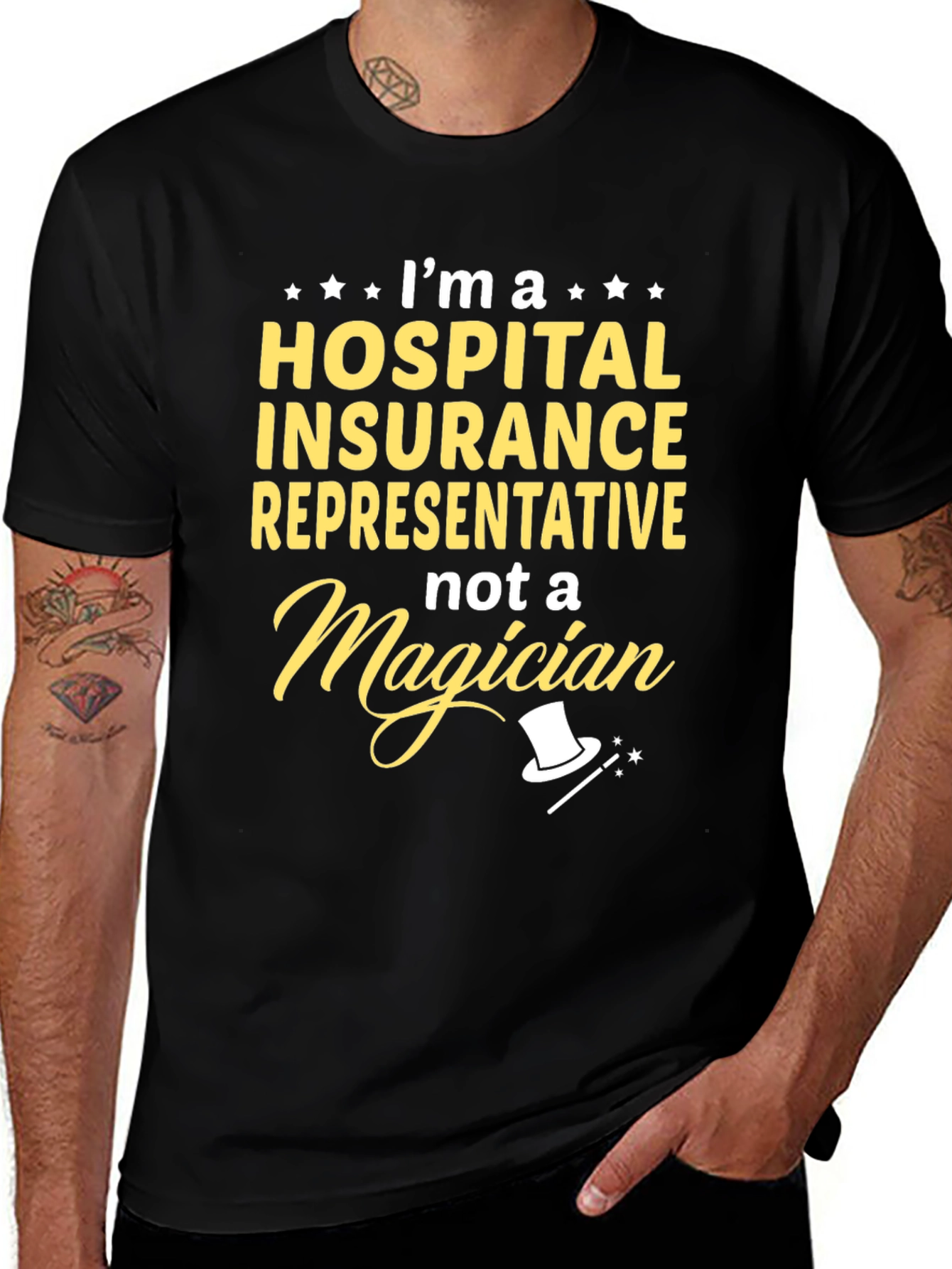Hospital Insurance Representative Funny T-Shirt