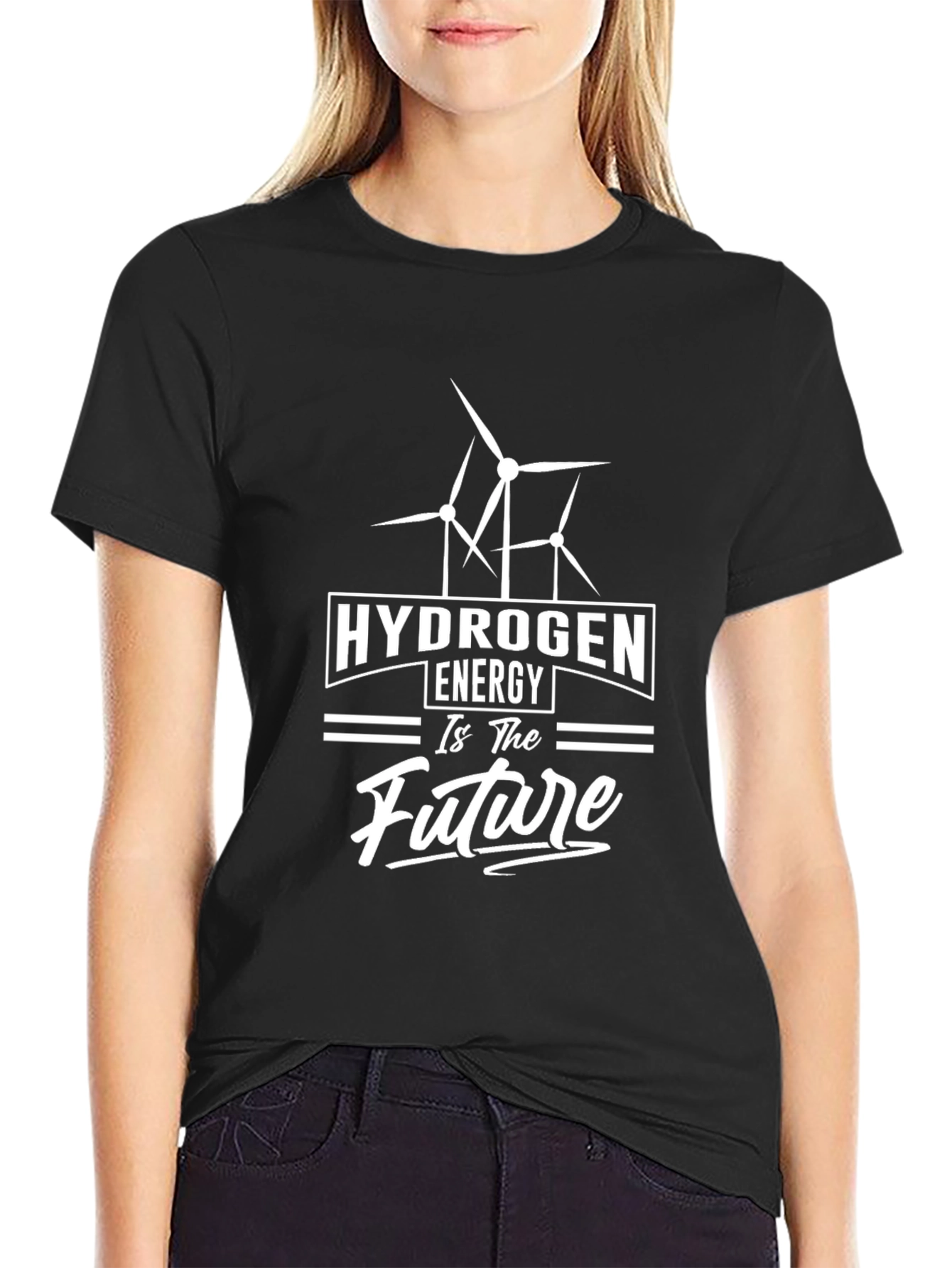 Hydrogen Energy Future T-Shirt - Eco-Friendly Fashion