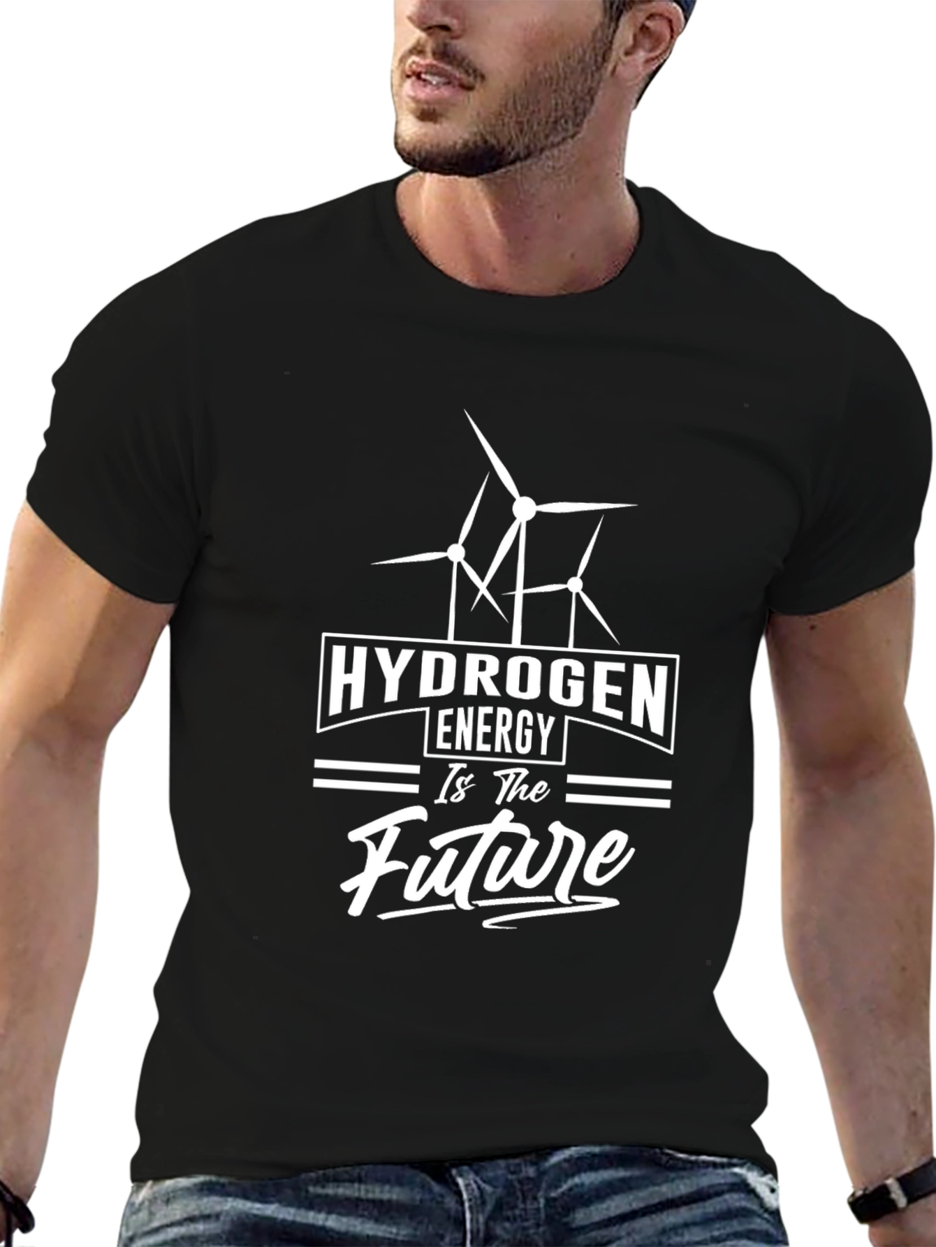 Hydrogen Energy Future T-Shirt - Eco-Friendly Fashion