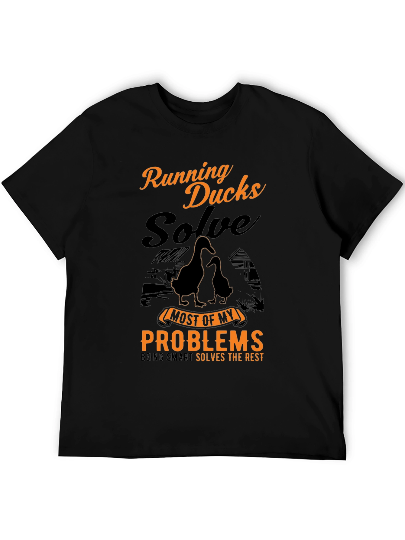 Running Ducks Solve Problems T-Shirt