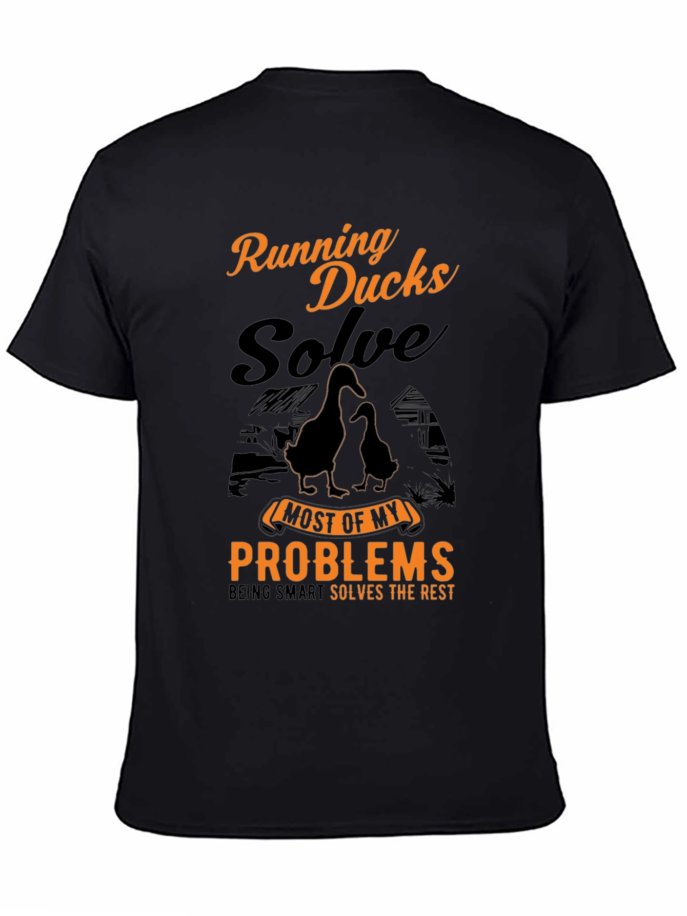 Running Ducks Solve Problems T-Shirt