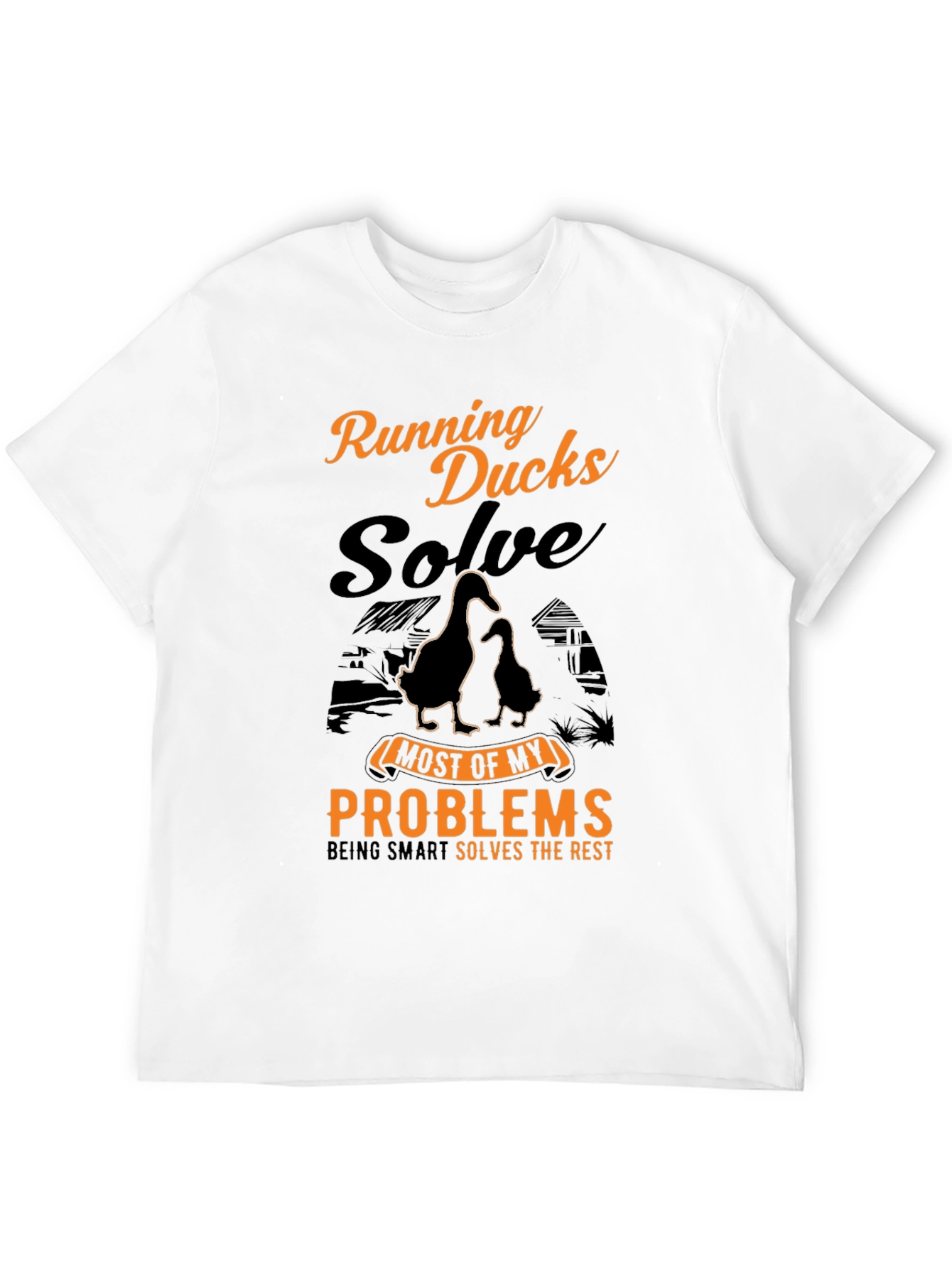 Running Ducks Solve Problems T-Shirt