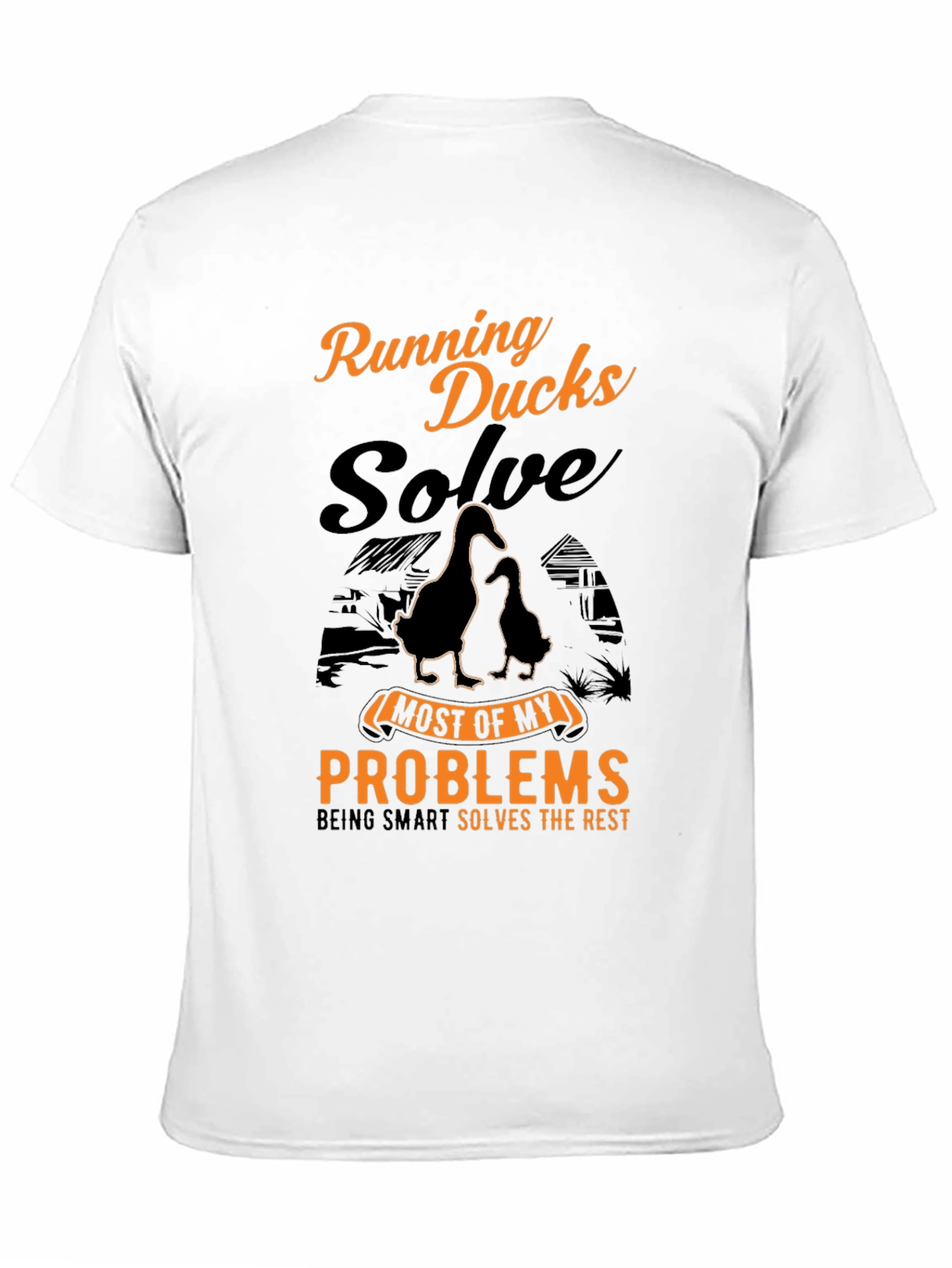 Running Ducks Solve Problems T-Shirt