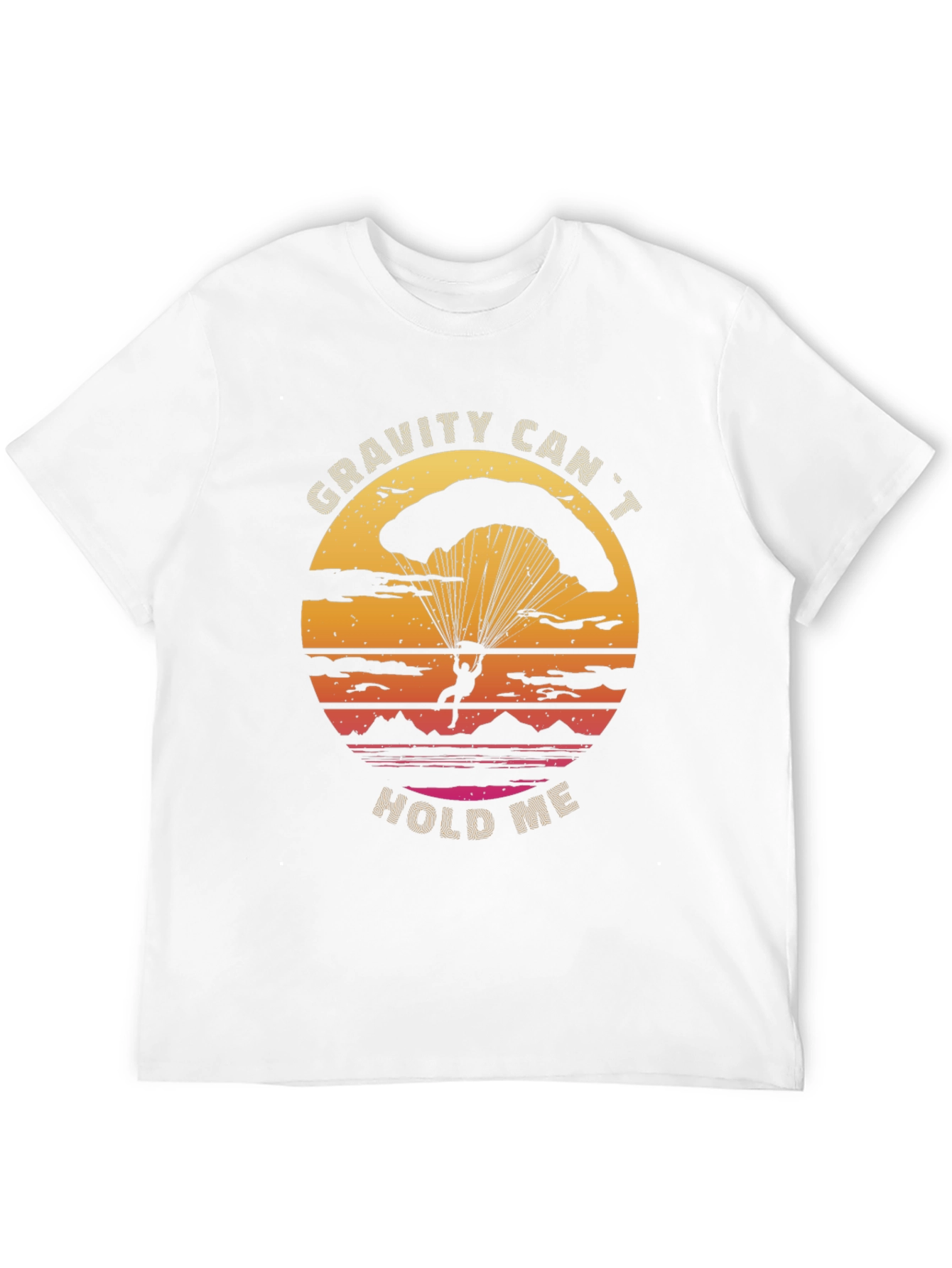 Gravity Cant Hold Me T-Shirt - Parachute Design
