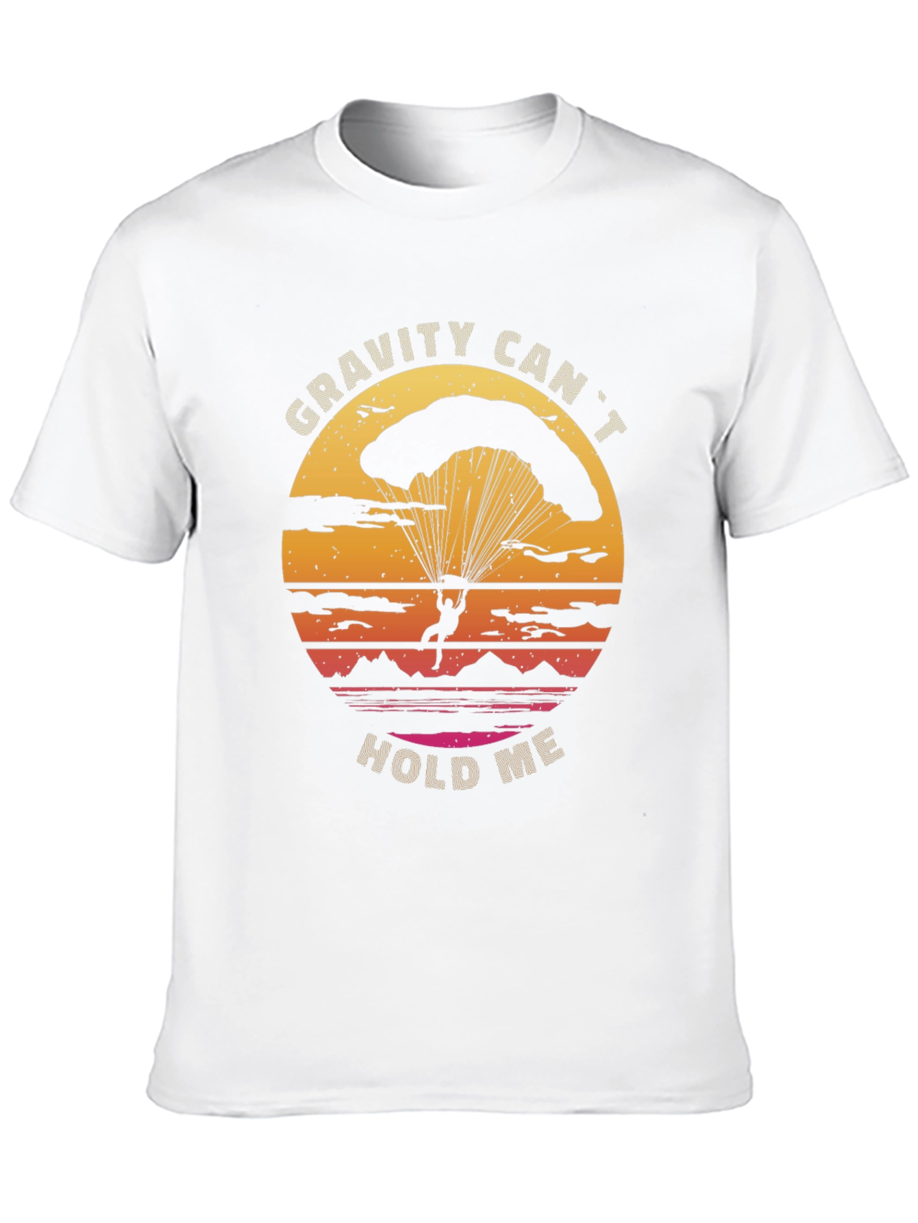 Gravity Cant Hold Me T-Shirt - Parachute Design