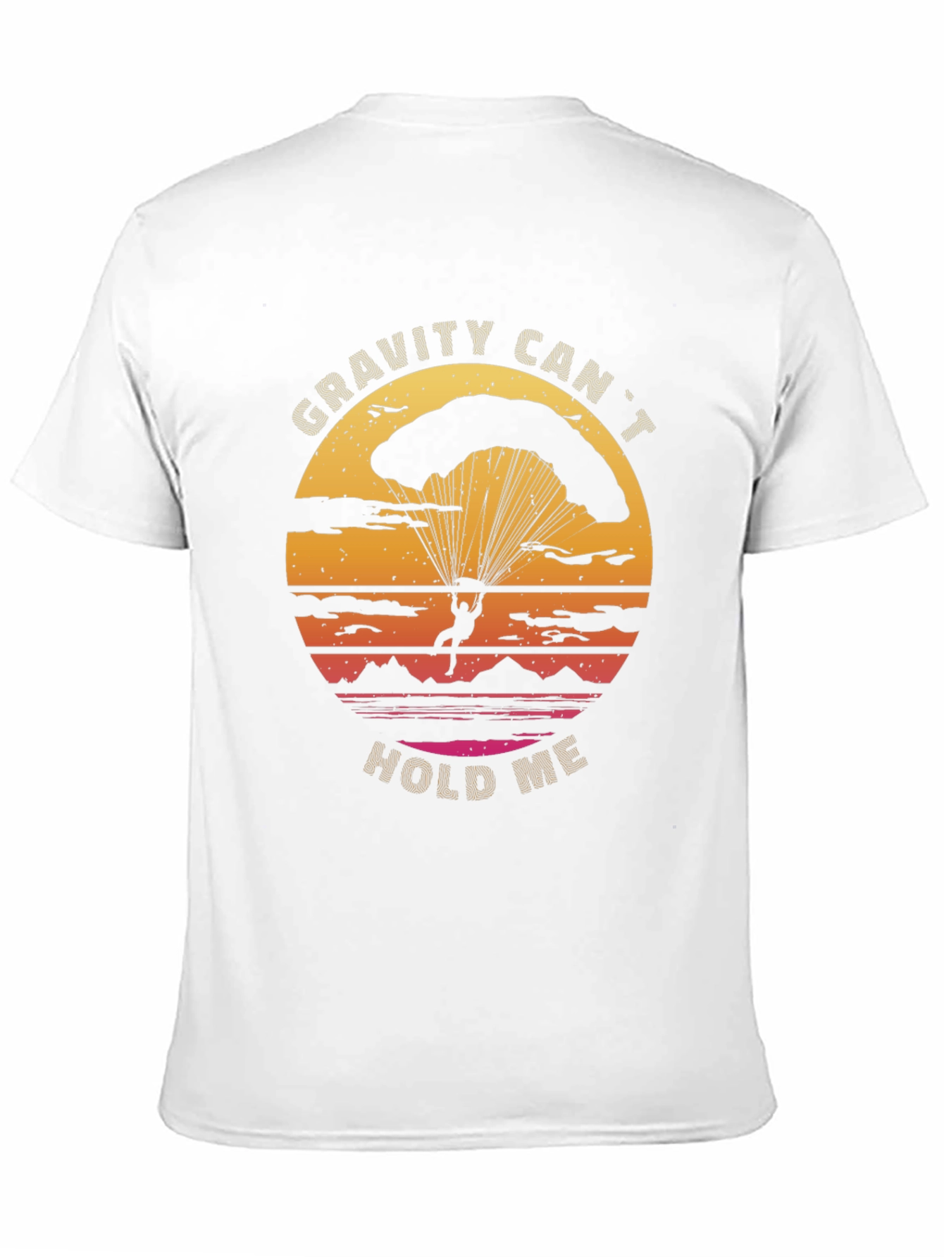 Gravity Cant Hold Me T-Shirt - Parachute Design