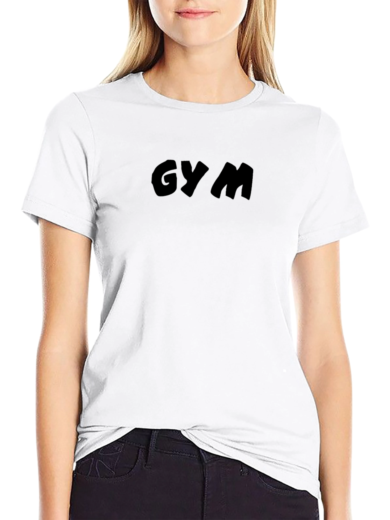 GYM Graphic T-Shirt - Black