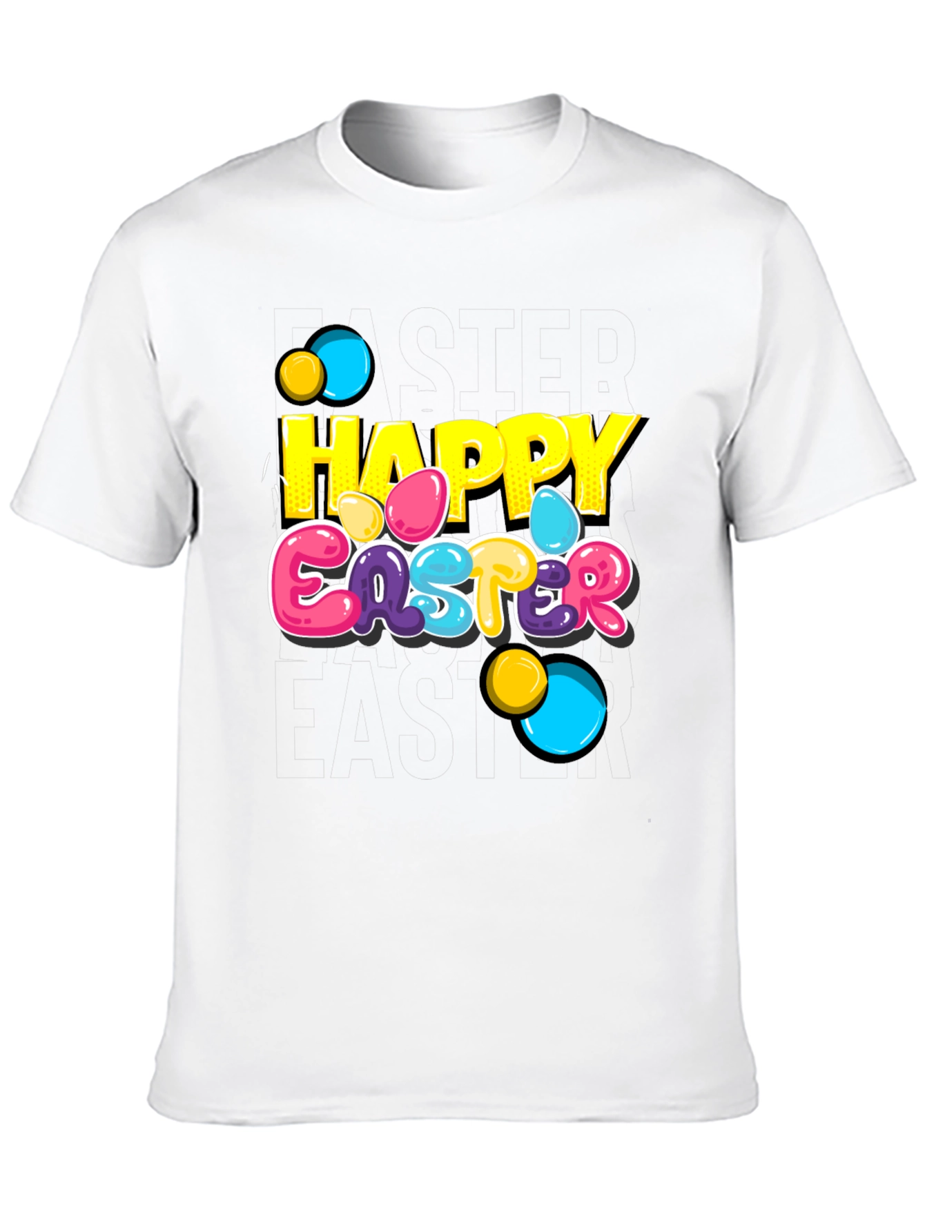 Happy Easter Graphic T-Shirt