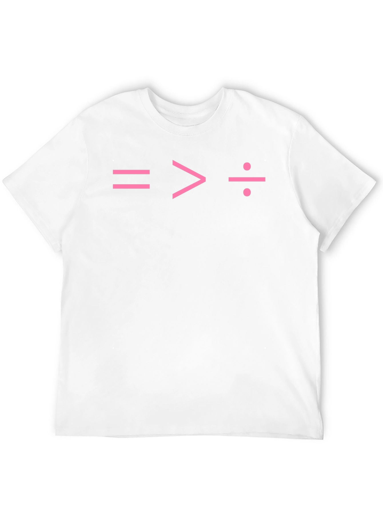 Equality Greater Than Division T-Shirt