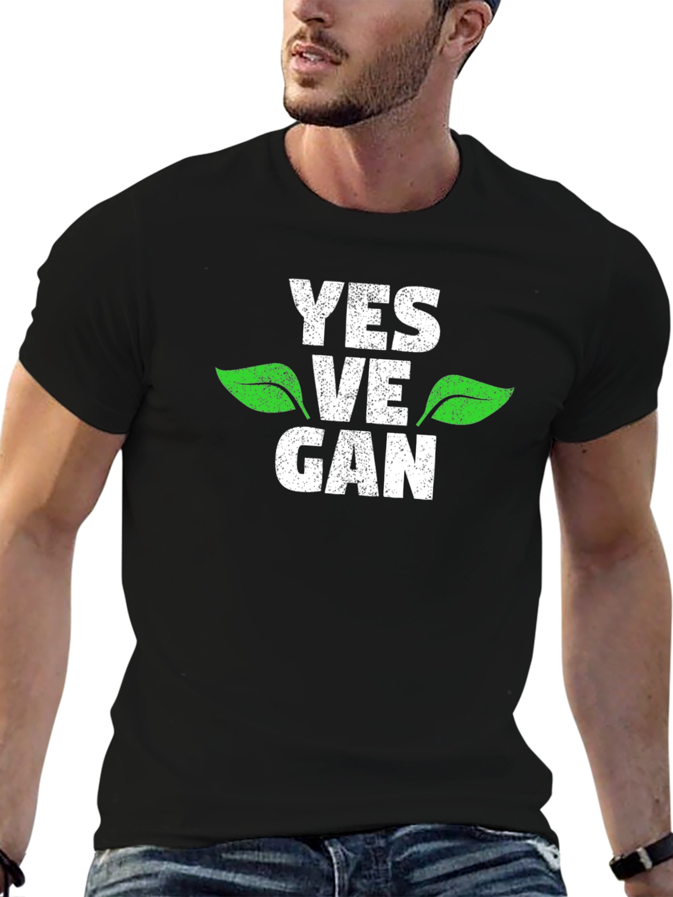 Yes Vegan T-Shirt - Plant-Based Lifestyle