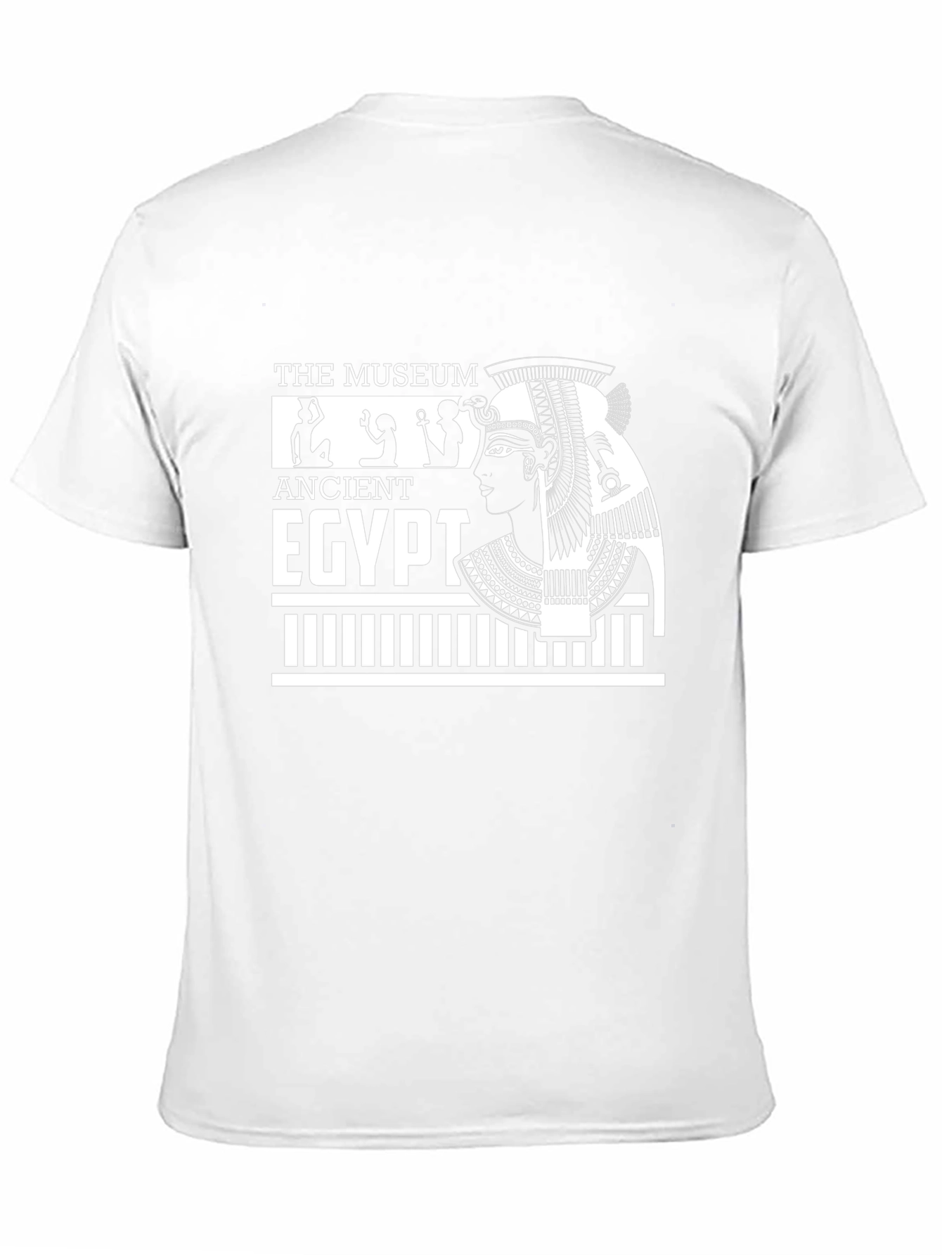 Ancient Egypt Museum T-Shirt - Black Cotton Tee