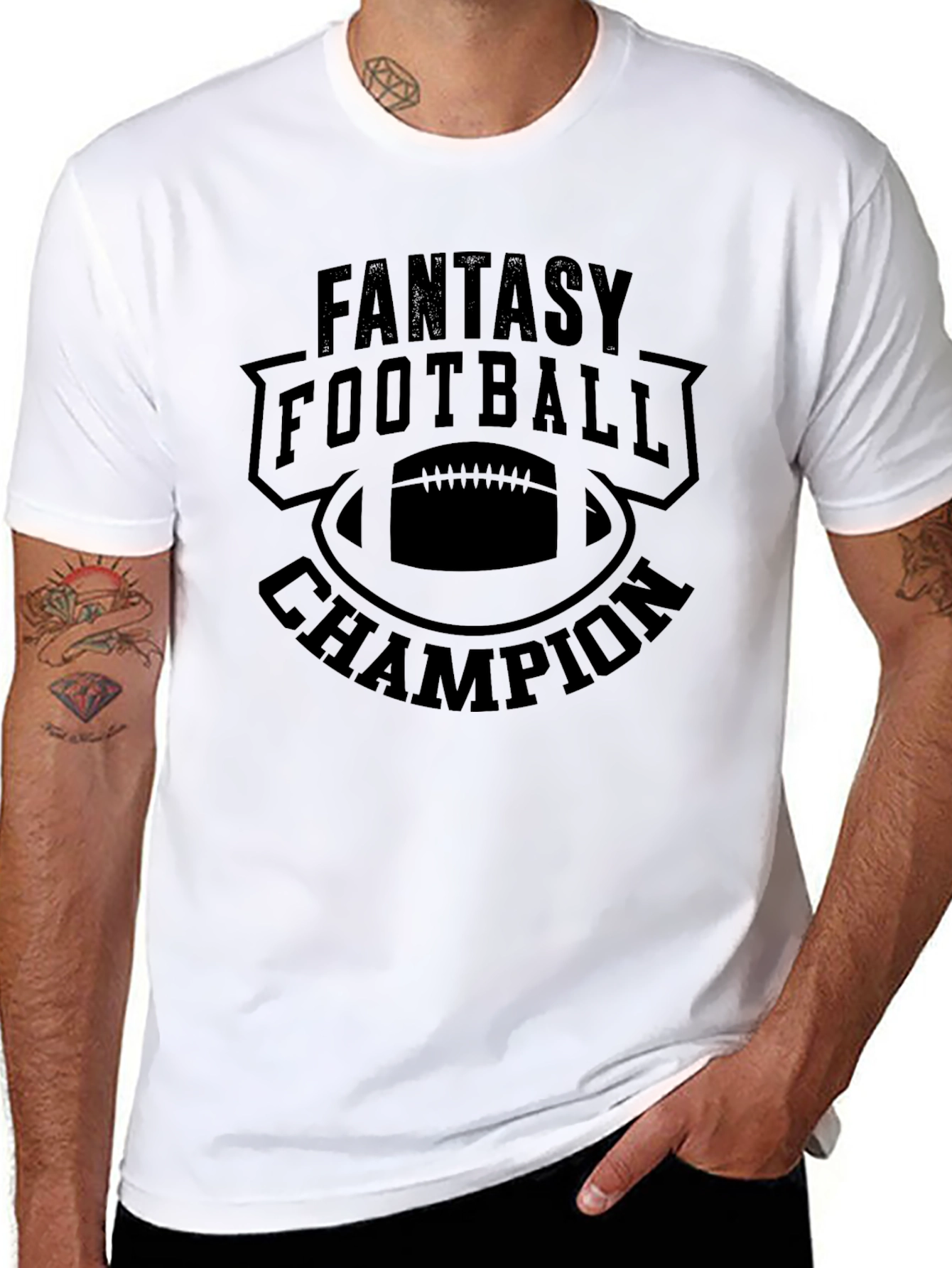 Fantasy Football Champion Graphic T-Shirt
