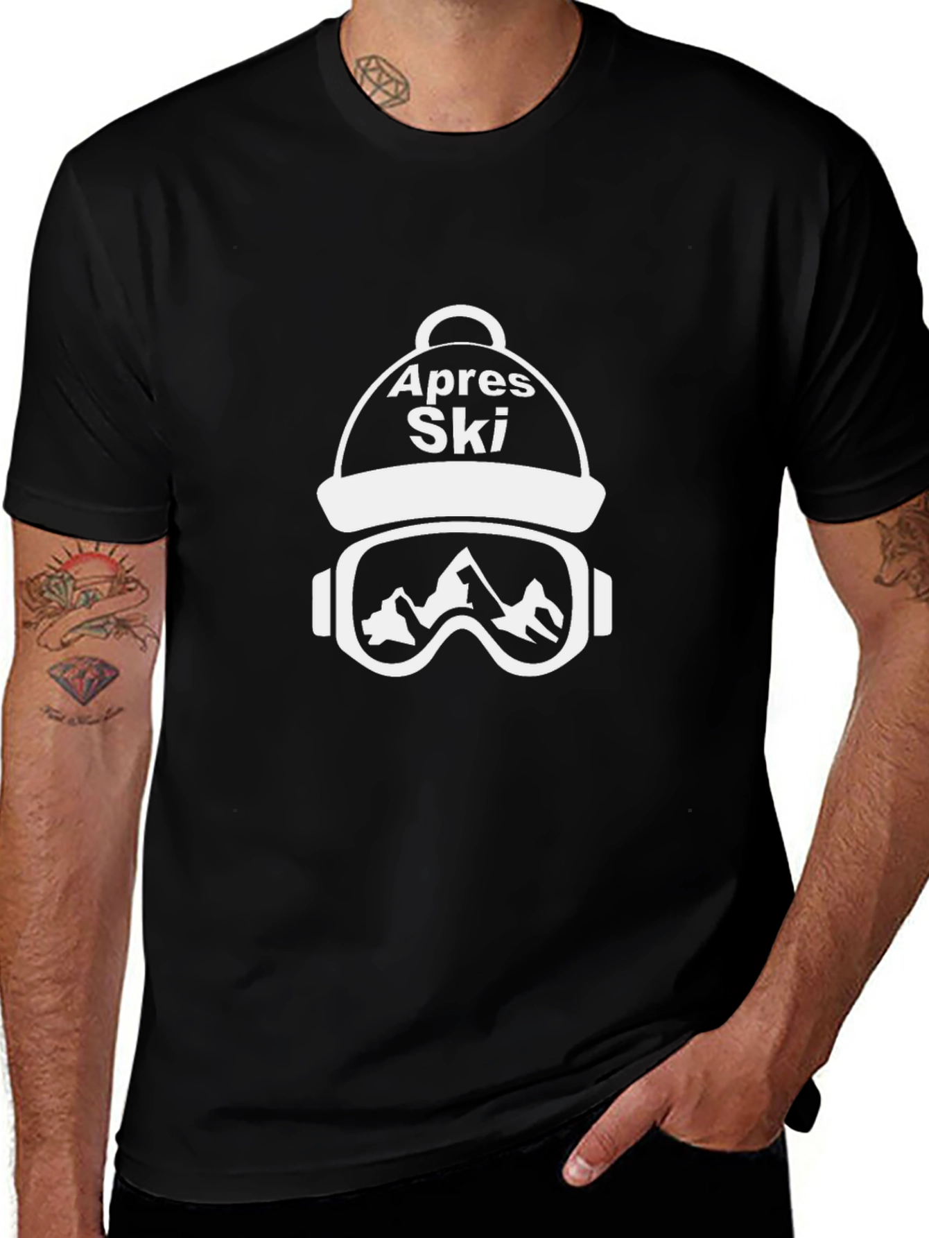 Apres Ski Graphic T-Shirt - Winter Sportswear