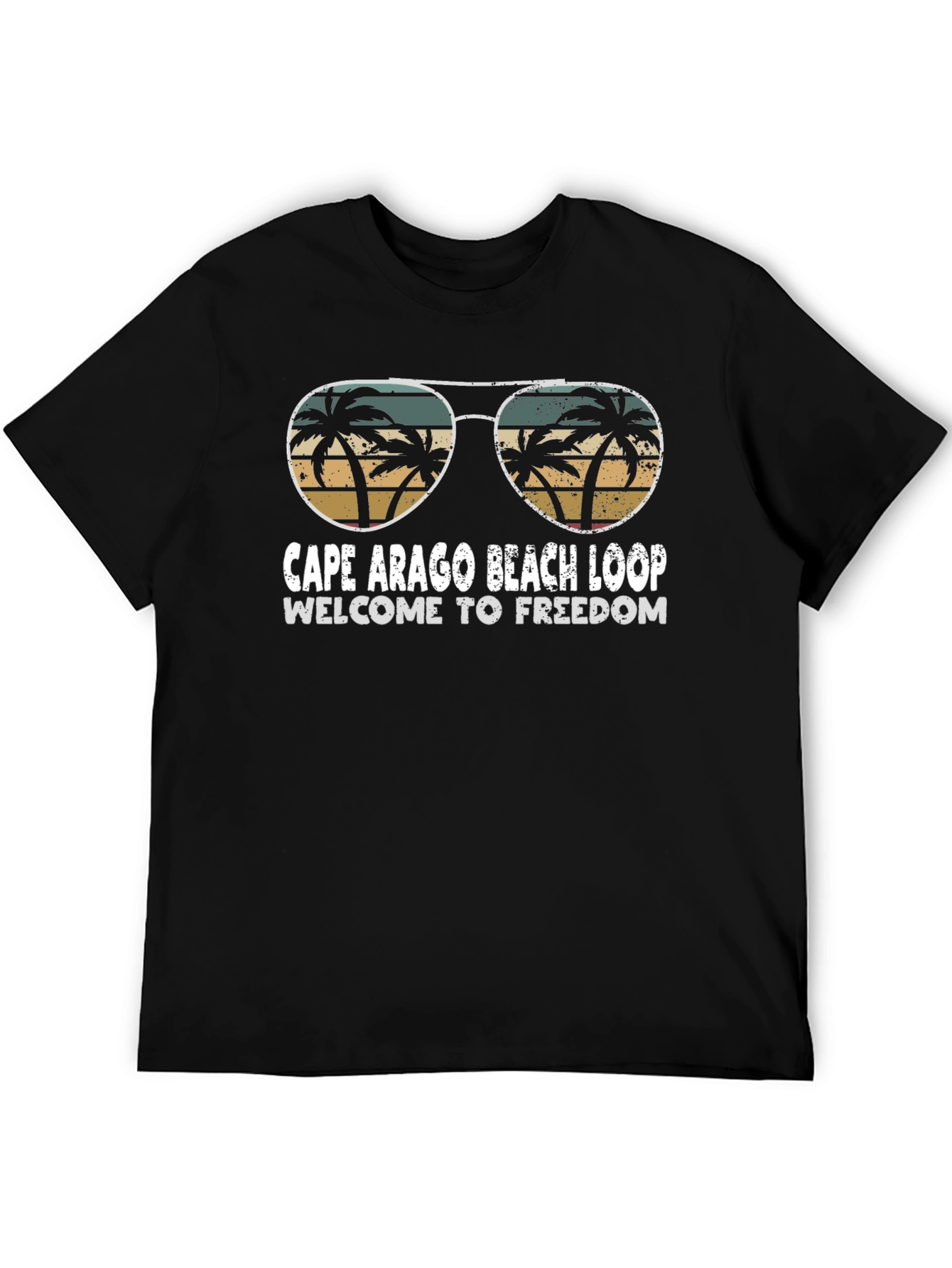 Cape Arago Beach Loop Graphic T-Shirt
