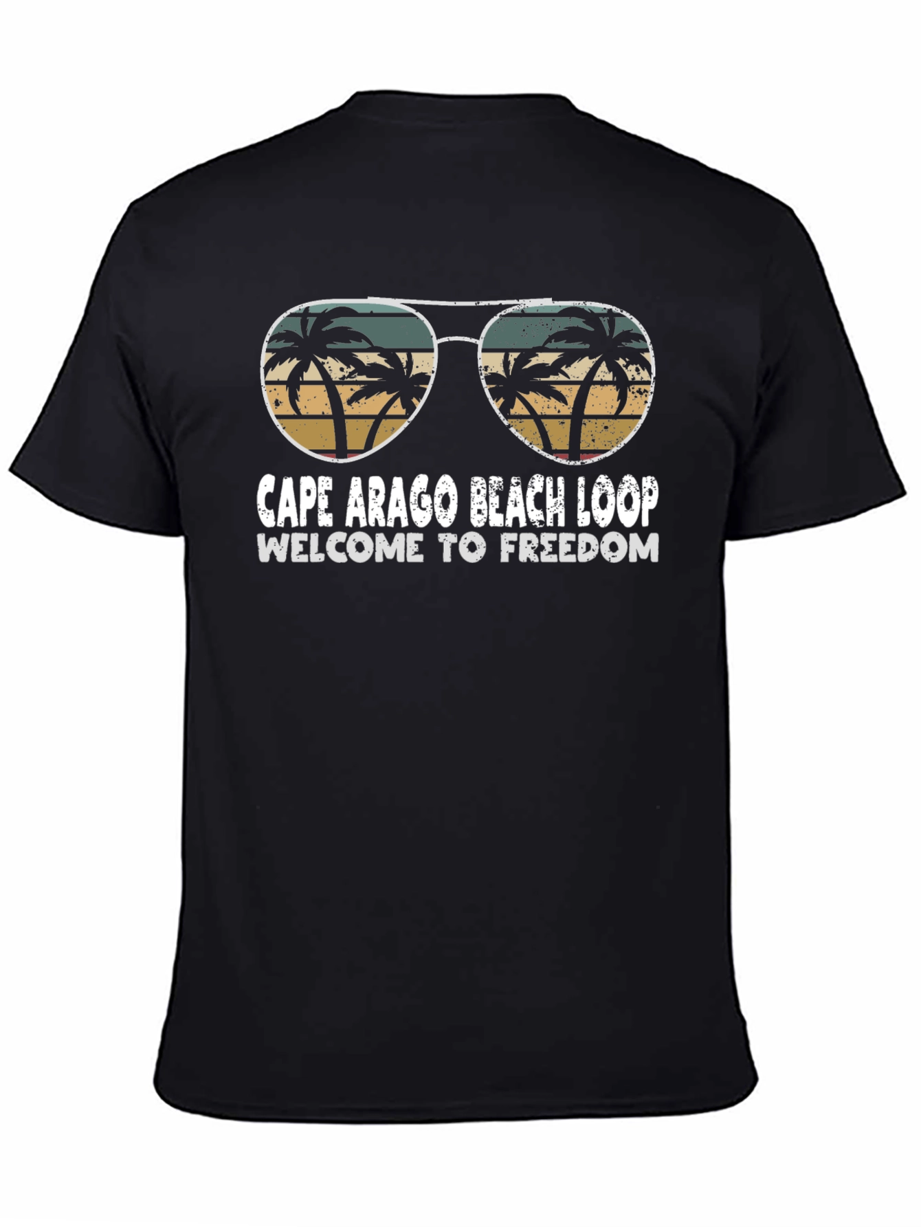 Cape Arago Beach Loop Graphic T-Shirt