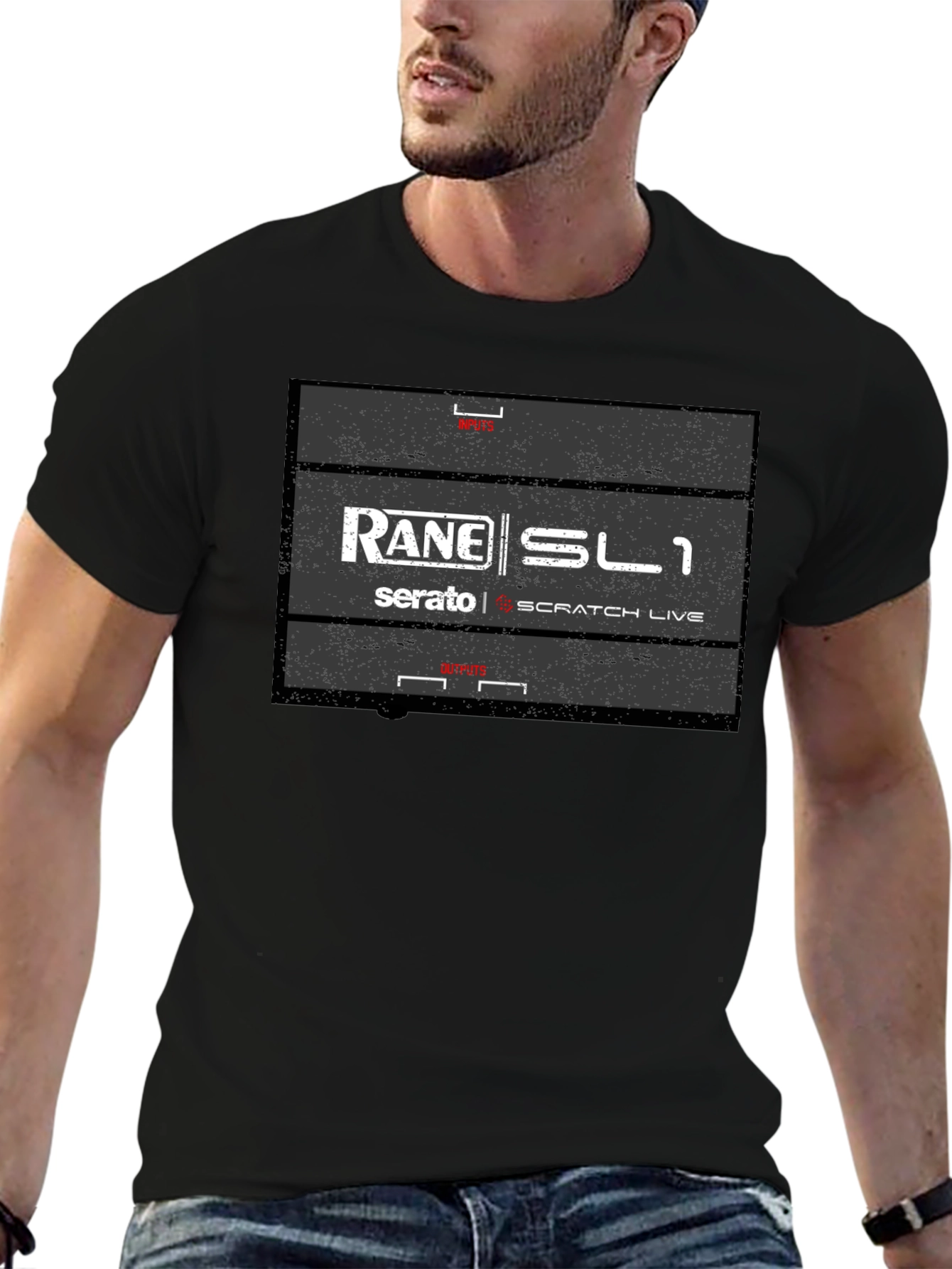Rane SL1 Scratch Live Black T-Shirt DJ Mixer